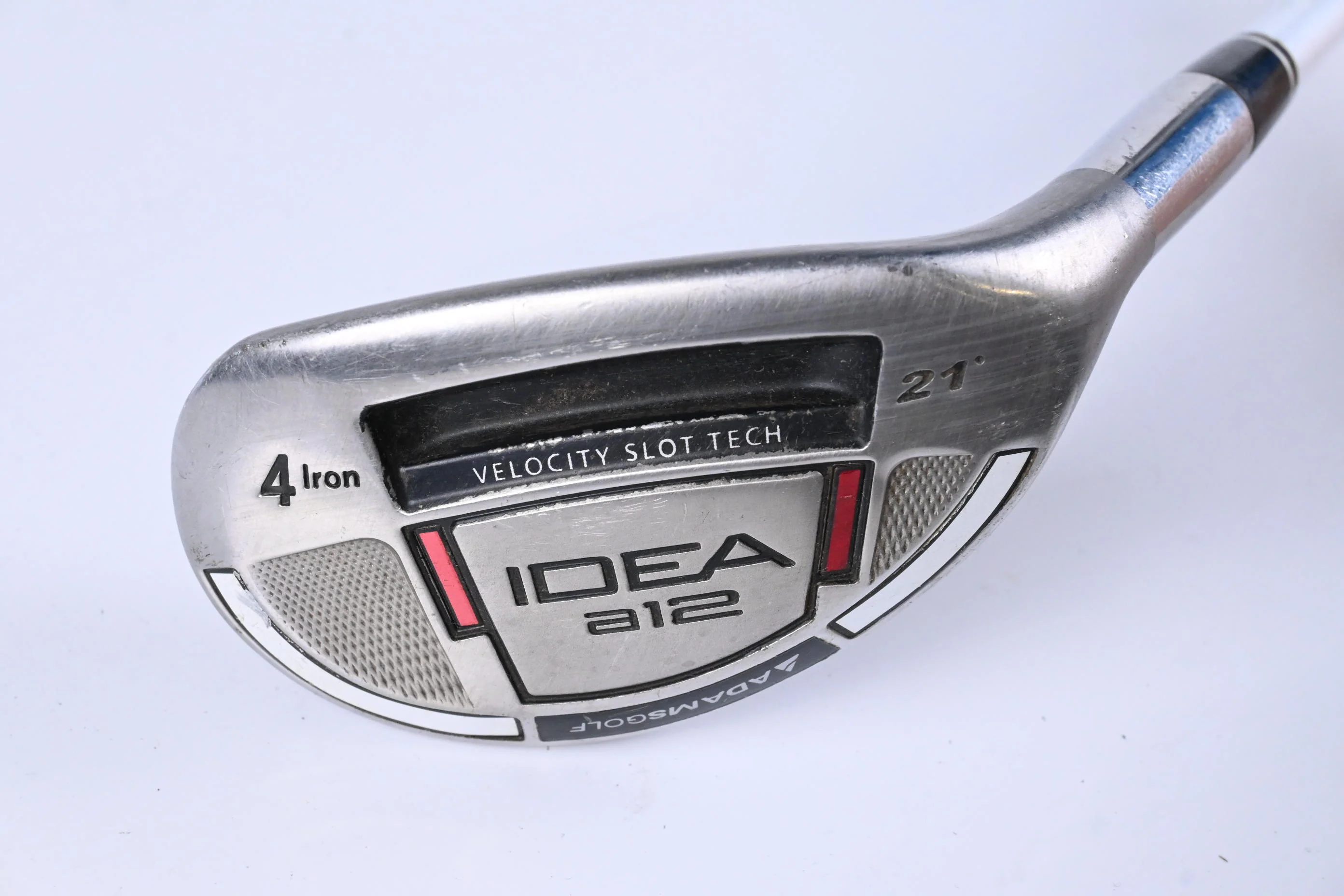 Adams Idea A12 #4 Iron / 21 Degree / Stiff Flex UST Mamiya Proforce VTS 75 Shaft - Image 2