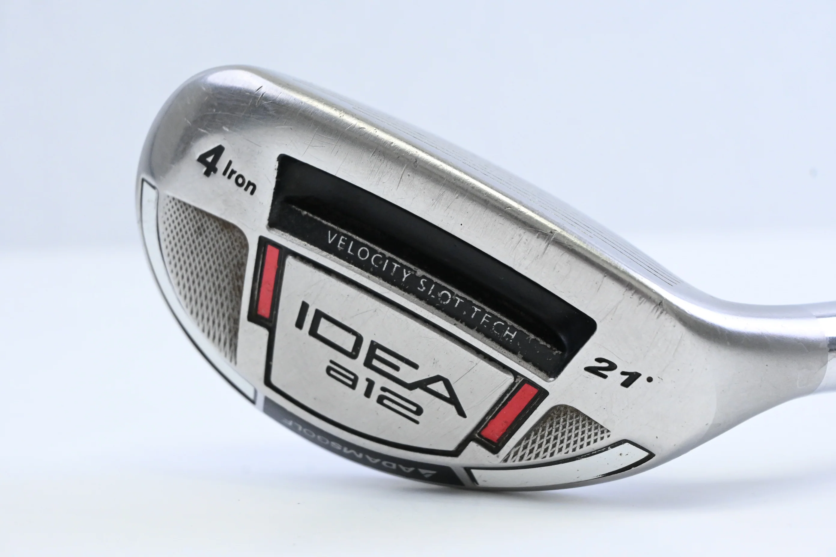 Adams Idea A12 #4 Hybrid / 21 Degree / Stiff Flex UST ProForce VTS 75 Shaft