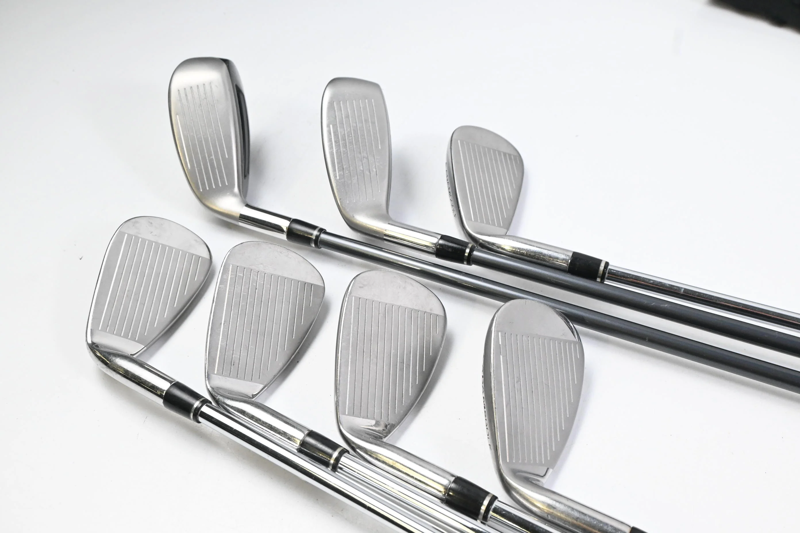 Adams Idea A12 OS Hybrid Combo Irons / 5-6H+7-PW+SW / Regular Flex Shafts - Image 3