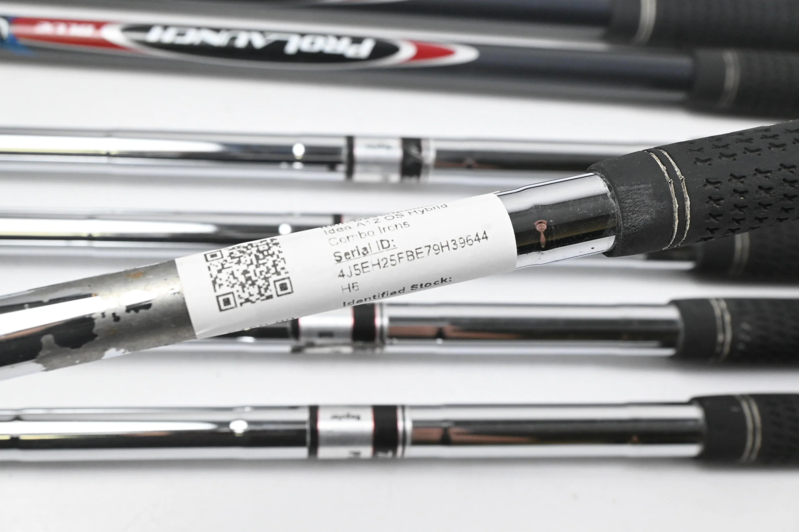 Adams Idea A12 OS Hybrid Combo Irons / 5-6H+7-PW+SW / Regular Flex Shafts - Image 6