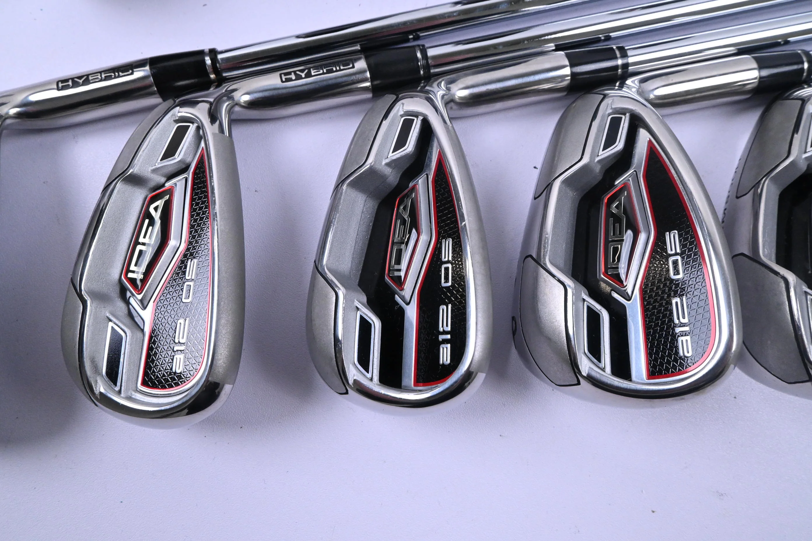 Adams Idea A12 OS Hybrid Combo Irons / 3-PW+SW / Regular Flex Idea A12 OS Shafts