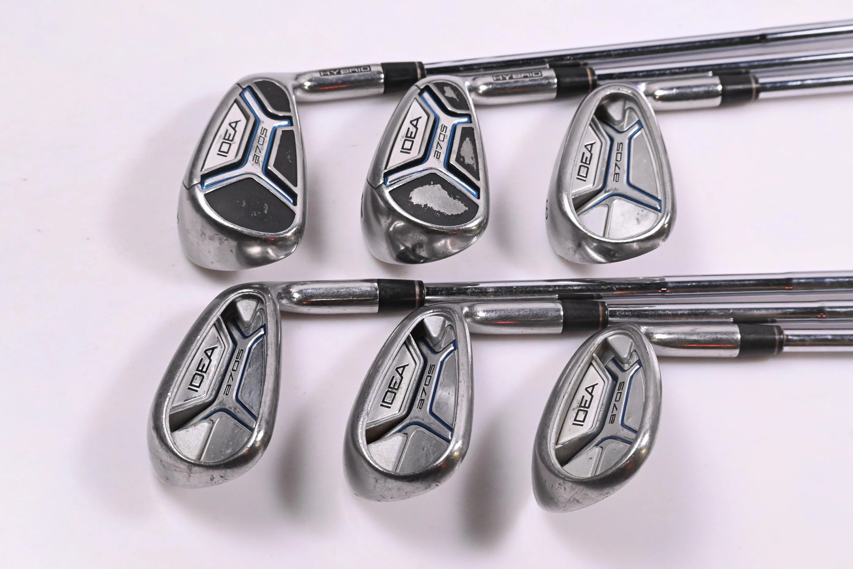Adams Idea A7 OS Hybrid Combo Irons / 6-PW+SW / Regular Flex Adams Shafts - Image 2