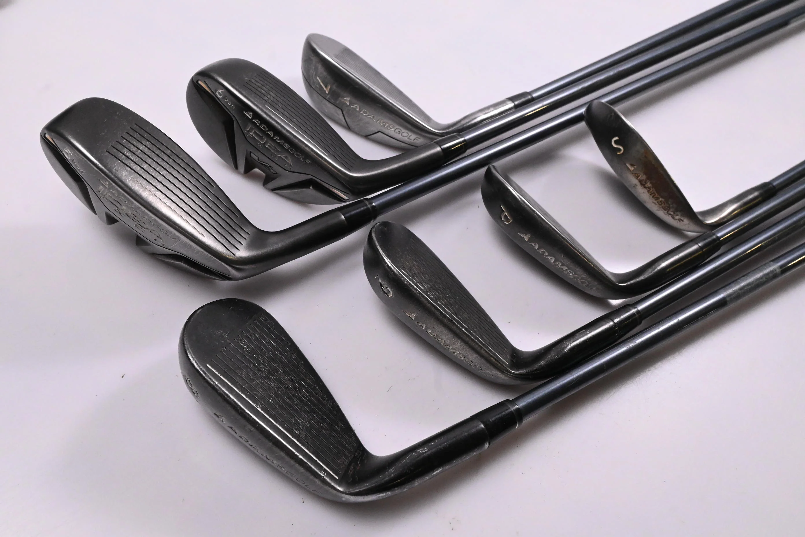 Adams Idea Tech V3 Hybrid Combo Irons / 5-PW+SW / Senior Flex Bassara 50 Shafts - Image 4