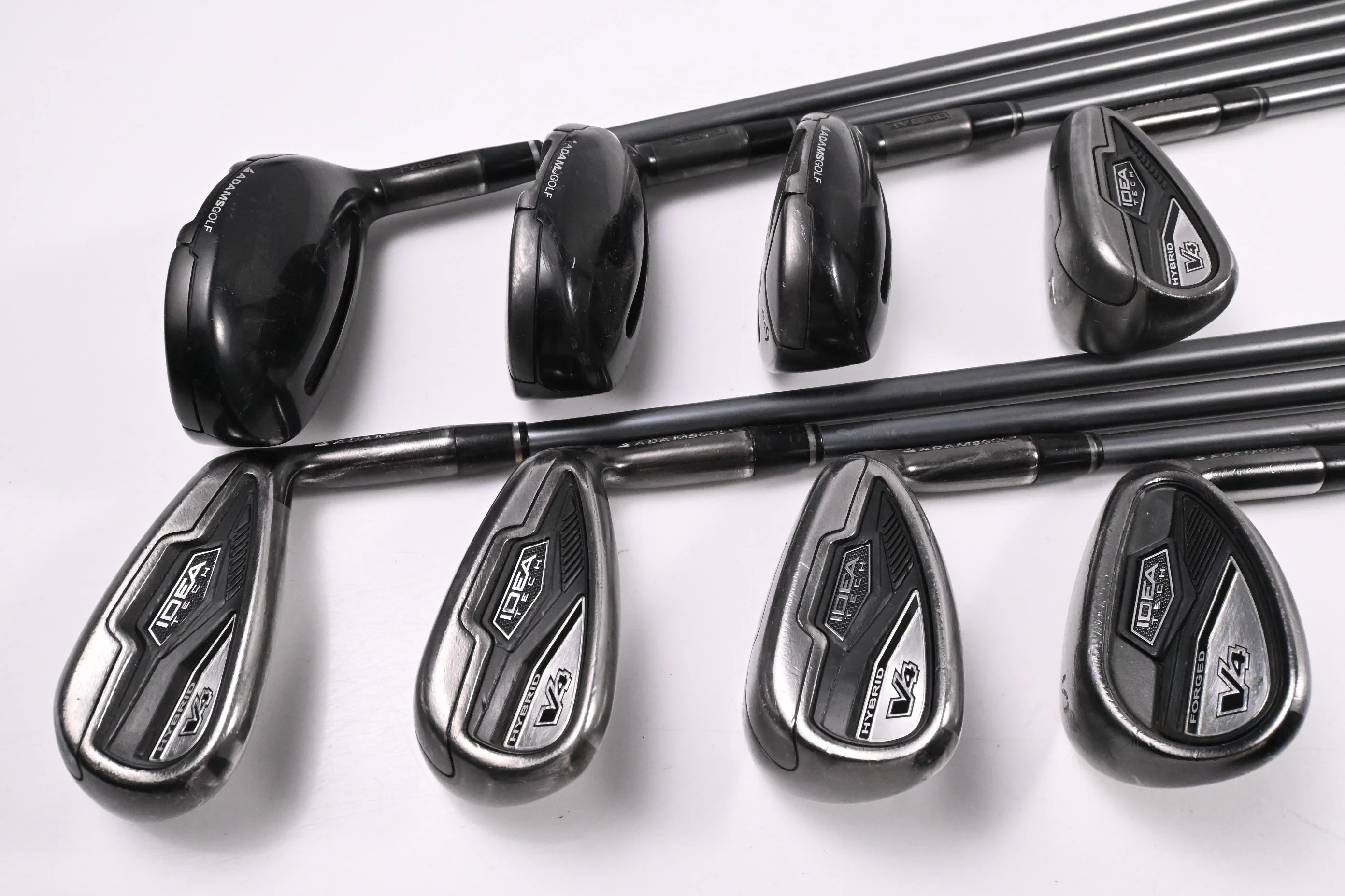 Adams Idea Tech V4 Hybrid Combo Irons / 4-6H+7-SW / Regular Flex Bassara 60 - Image 2