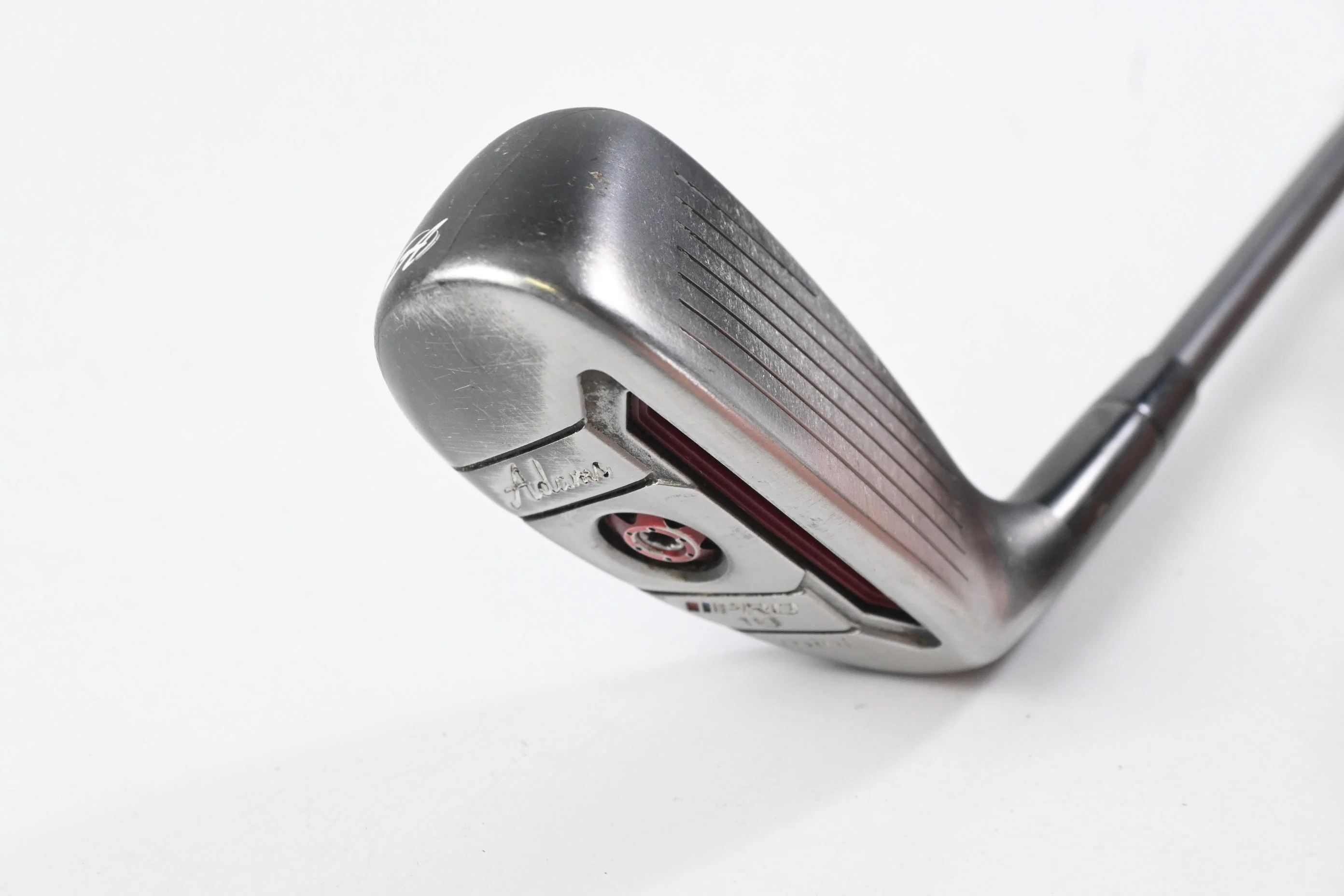 Adams Pro #3 Hybrid / 18 Degree / Stiff Flex Aldila Tour Green ATX 85 Shaft
