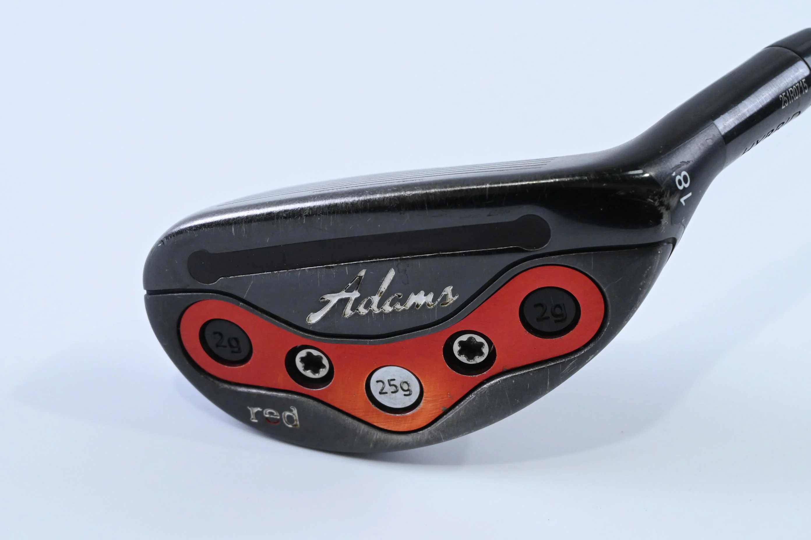 Adams Red #3 Hybrid / 18 Degree / Stiff Flex Matrix Ozik Altus Tour Shaft - Image 2