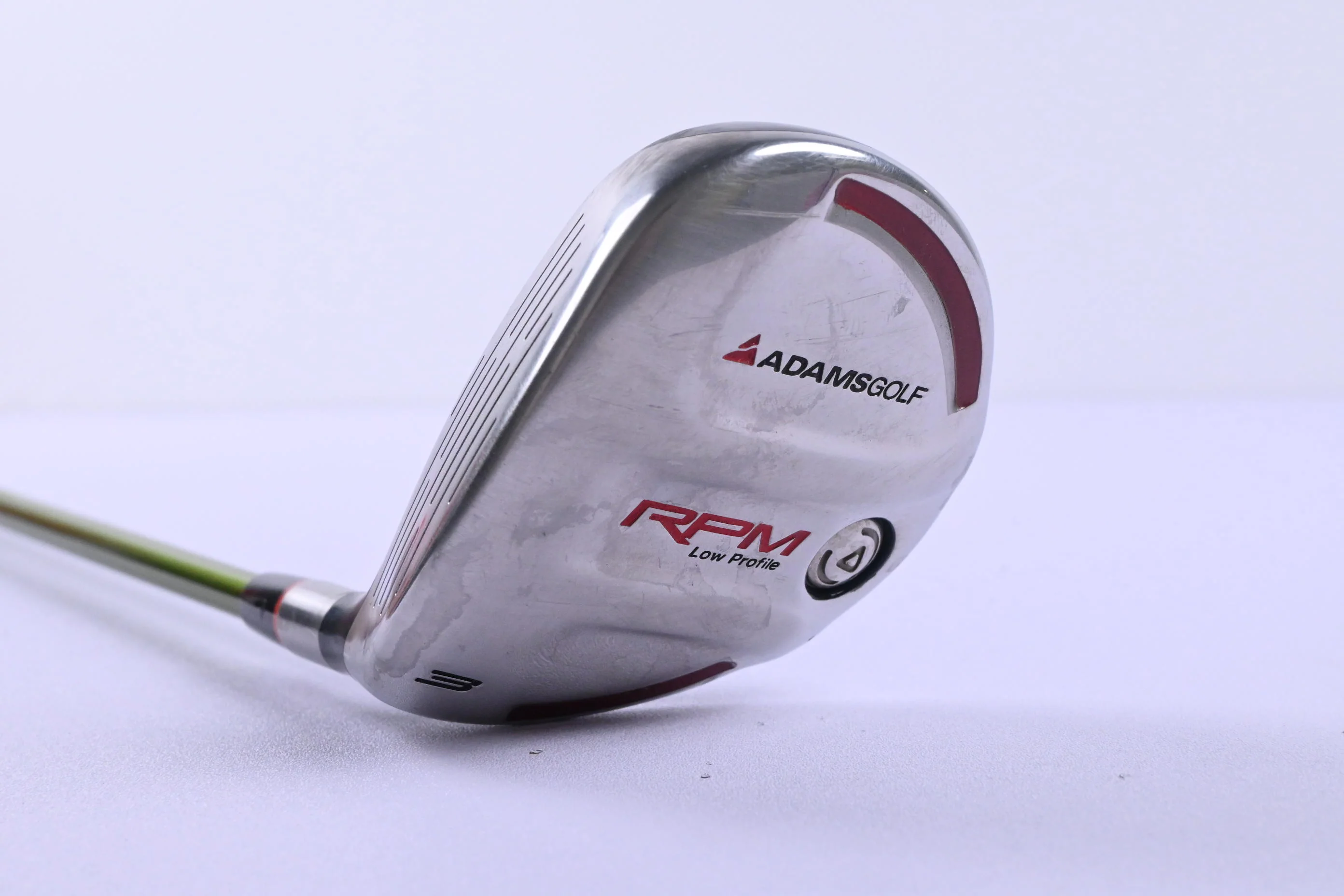 Left Hand Adams RPM #3 Wood / 16 Degree / Stiff Flex Aldila NV Green 75 Shaft