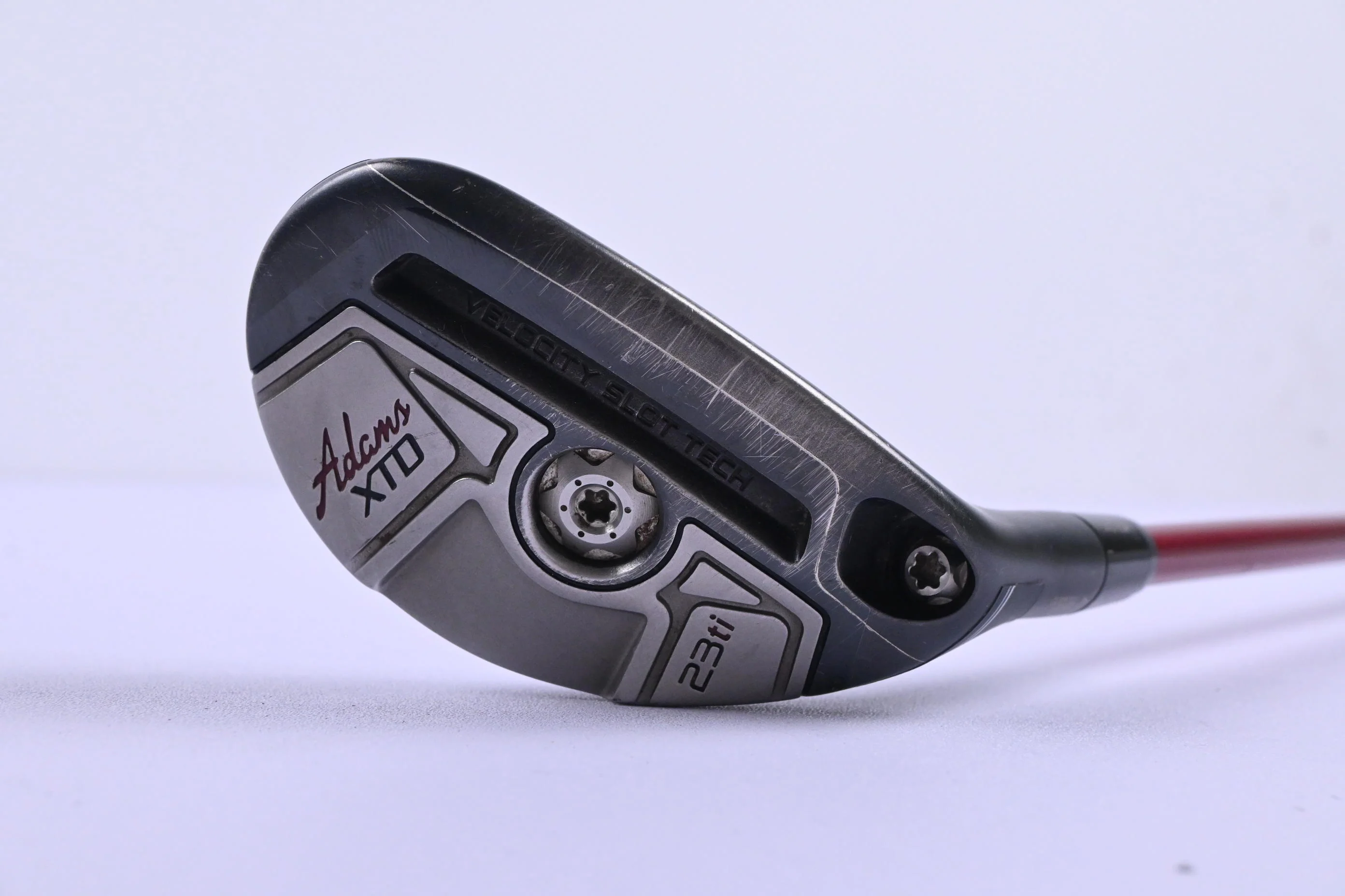 Adams XTD #5 Hybrid / 23 Degree / Regular Flex Matrix HQ3 Red Tie Shaft
