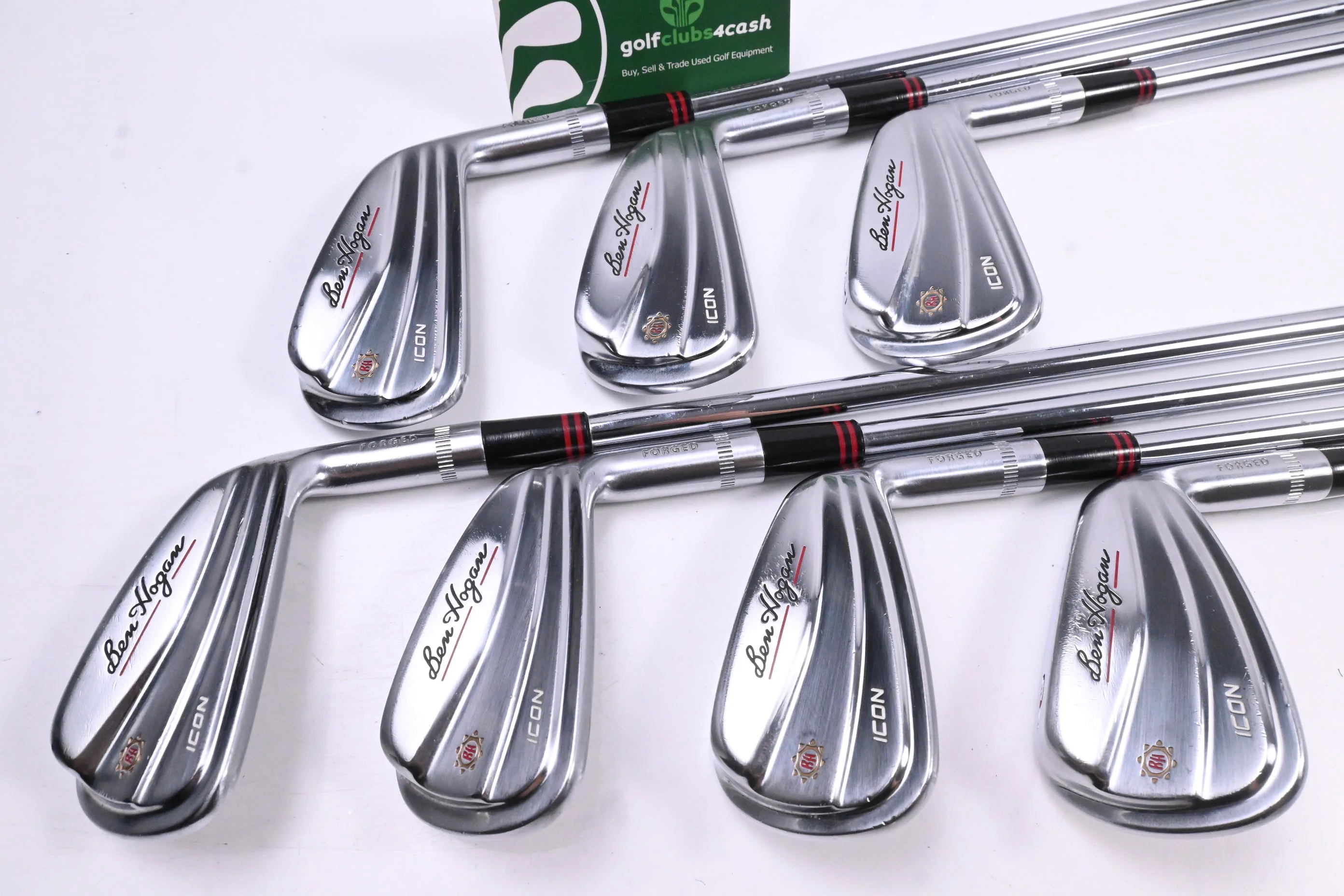 Ben Hogan Icon Irons / 4-PW / Regular Flex Dynamic Gold R300 Shafts - Image 2
