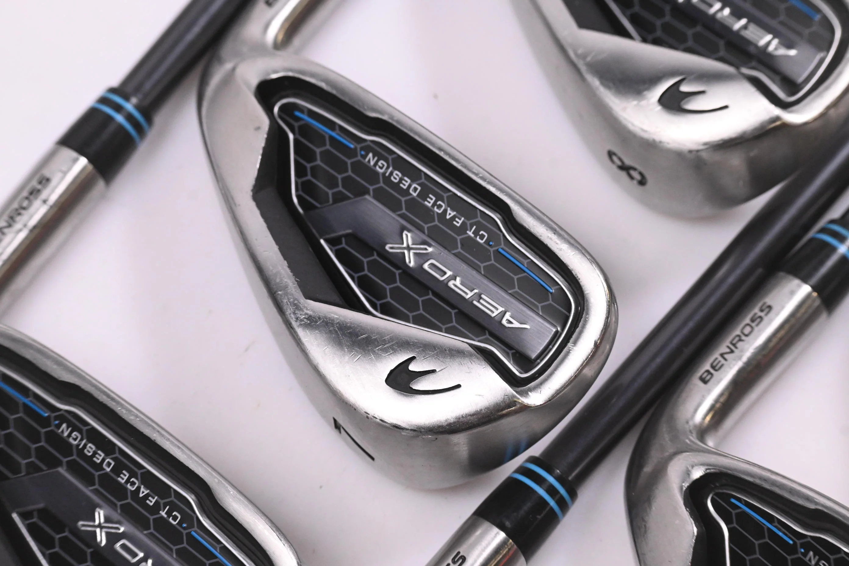 Benross Aero X Irons / 6-PW+SW / Regular Flex Fujikura Vista Pro 50 Shafts