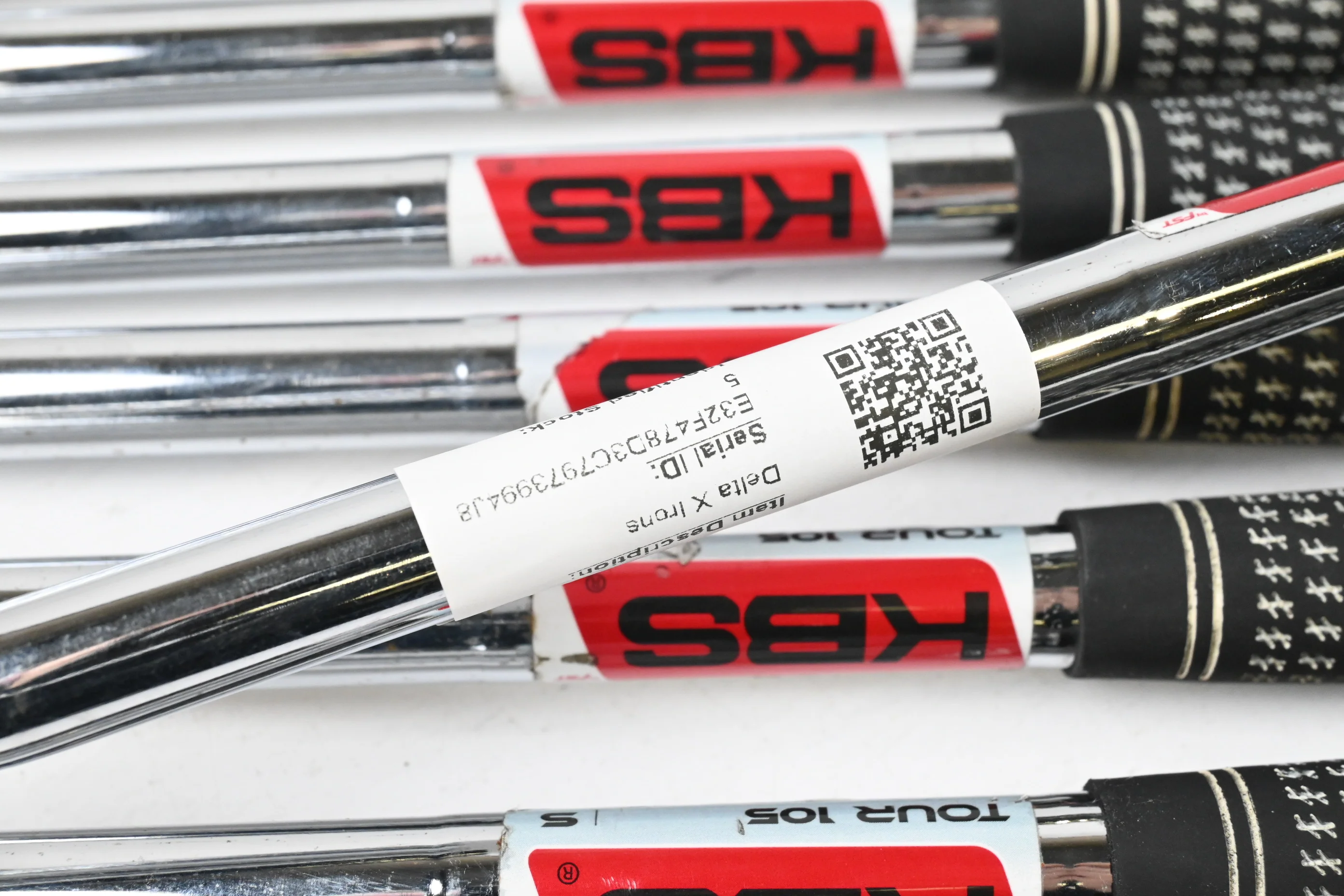 Benross Delta X Irons / 5-PW+GW+SW / Stiff Flex KBS Tour 105 Shafts - Image 6