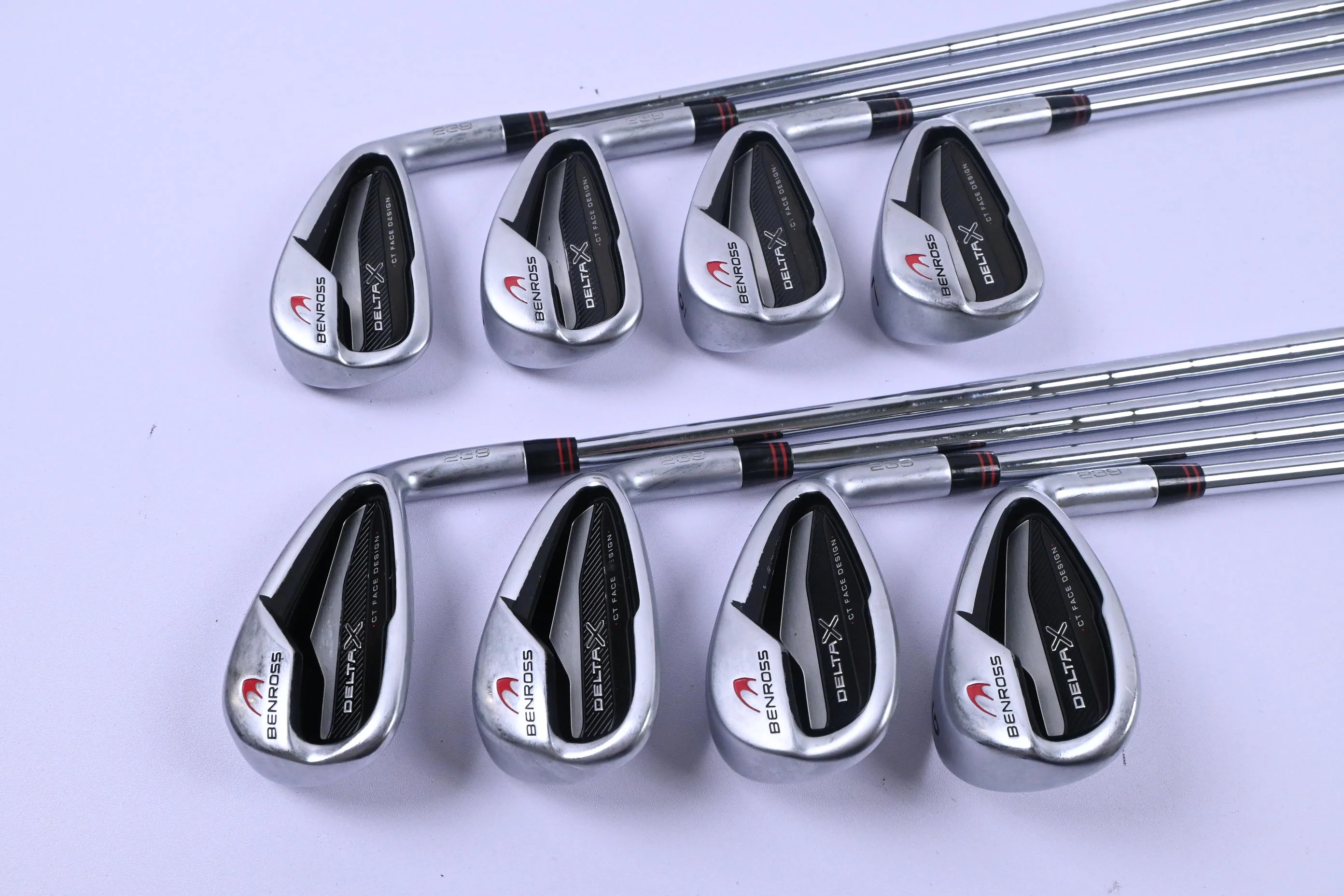 Benross Delta X Irons / 4-PW+GW / Stiff Flex KBS Tour 105 Shafts - Image 2