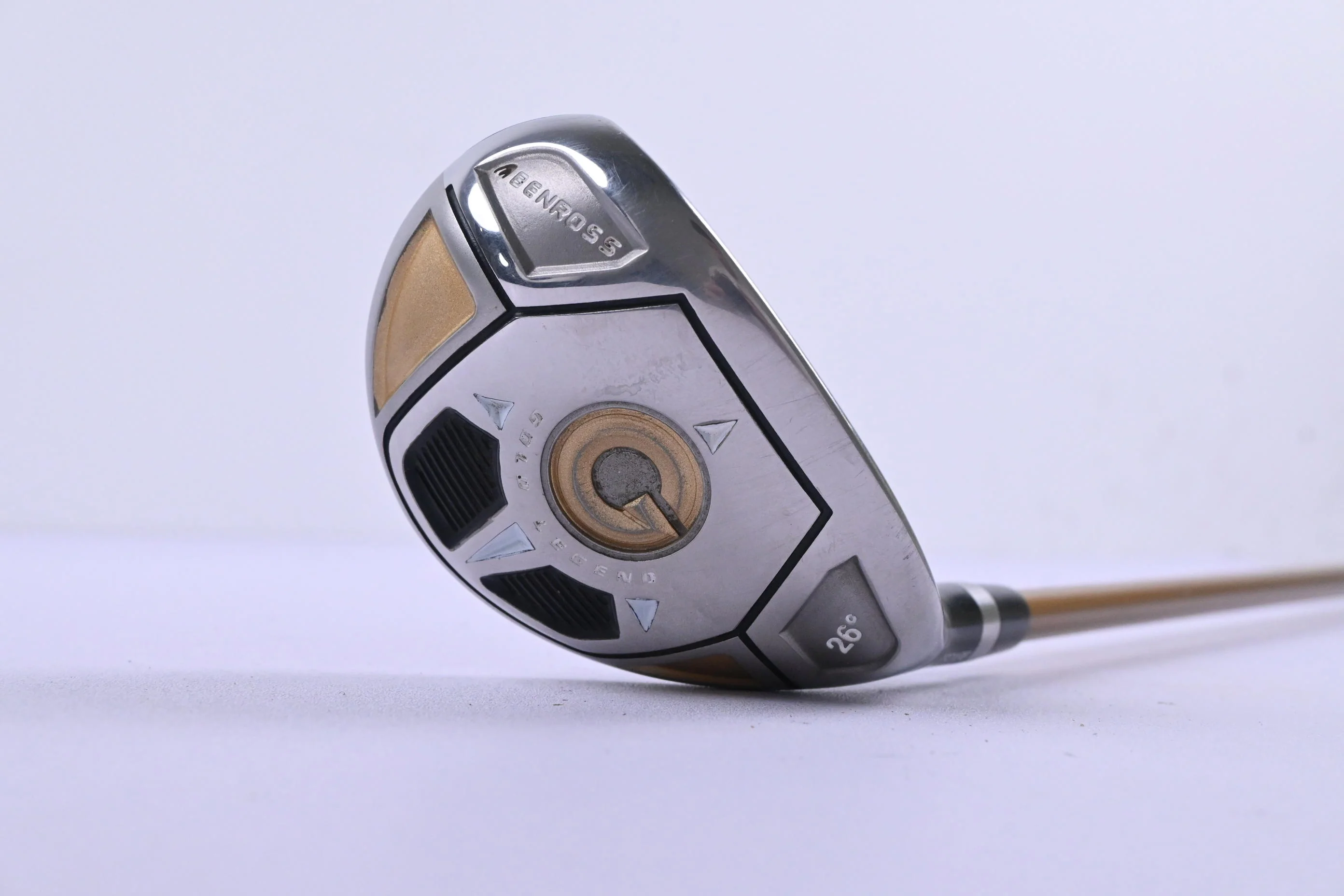 Benross Gold Legend #4 Hybrid / 26 Degree / Regular Flex Aldila Gold Legend