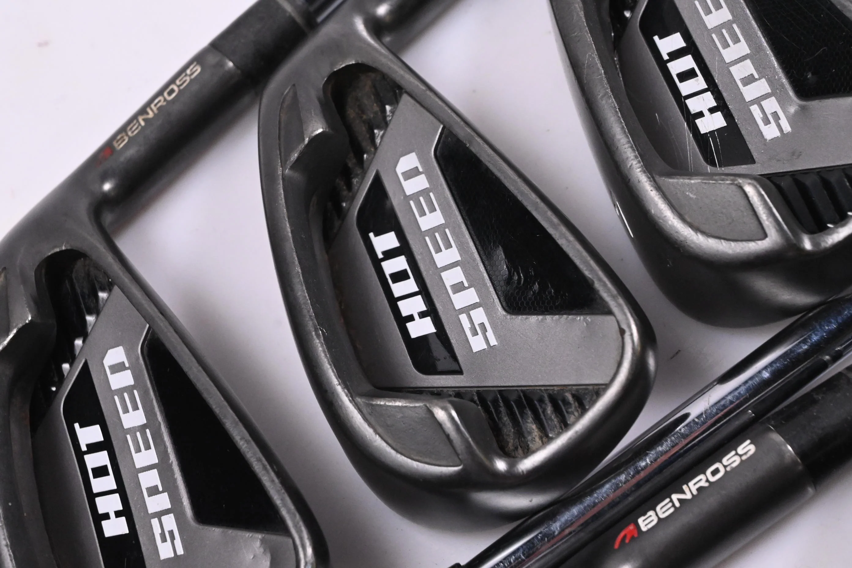 Benross Hot Speed Irons / 5-PW+SW / Stiff Flex Steel Shafts