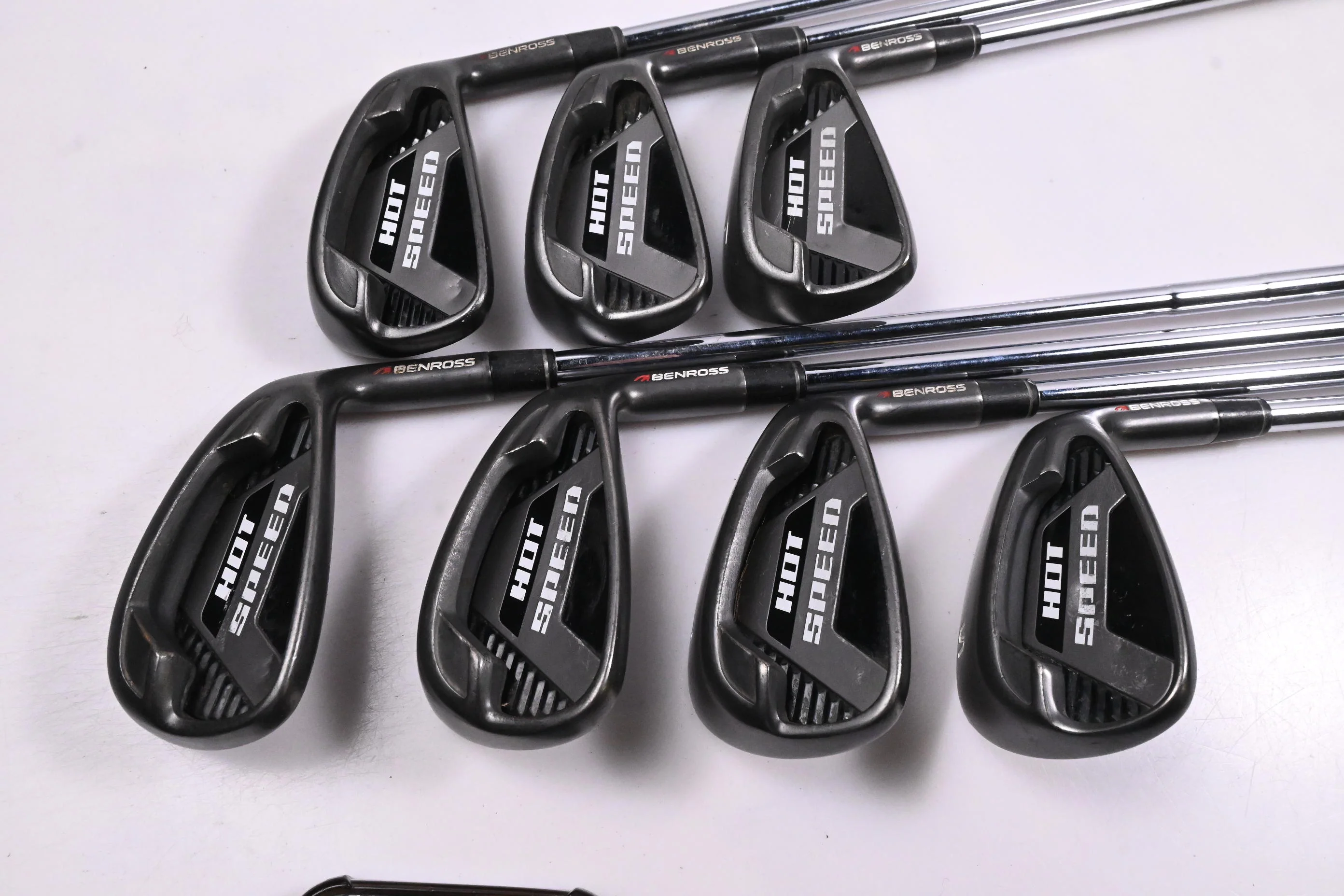 Benross Hot Speed Irons / 5-PW+SW / Stiff Flex Steel Shafts - Image 2