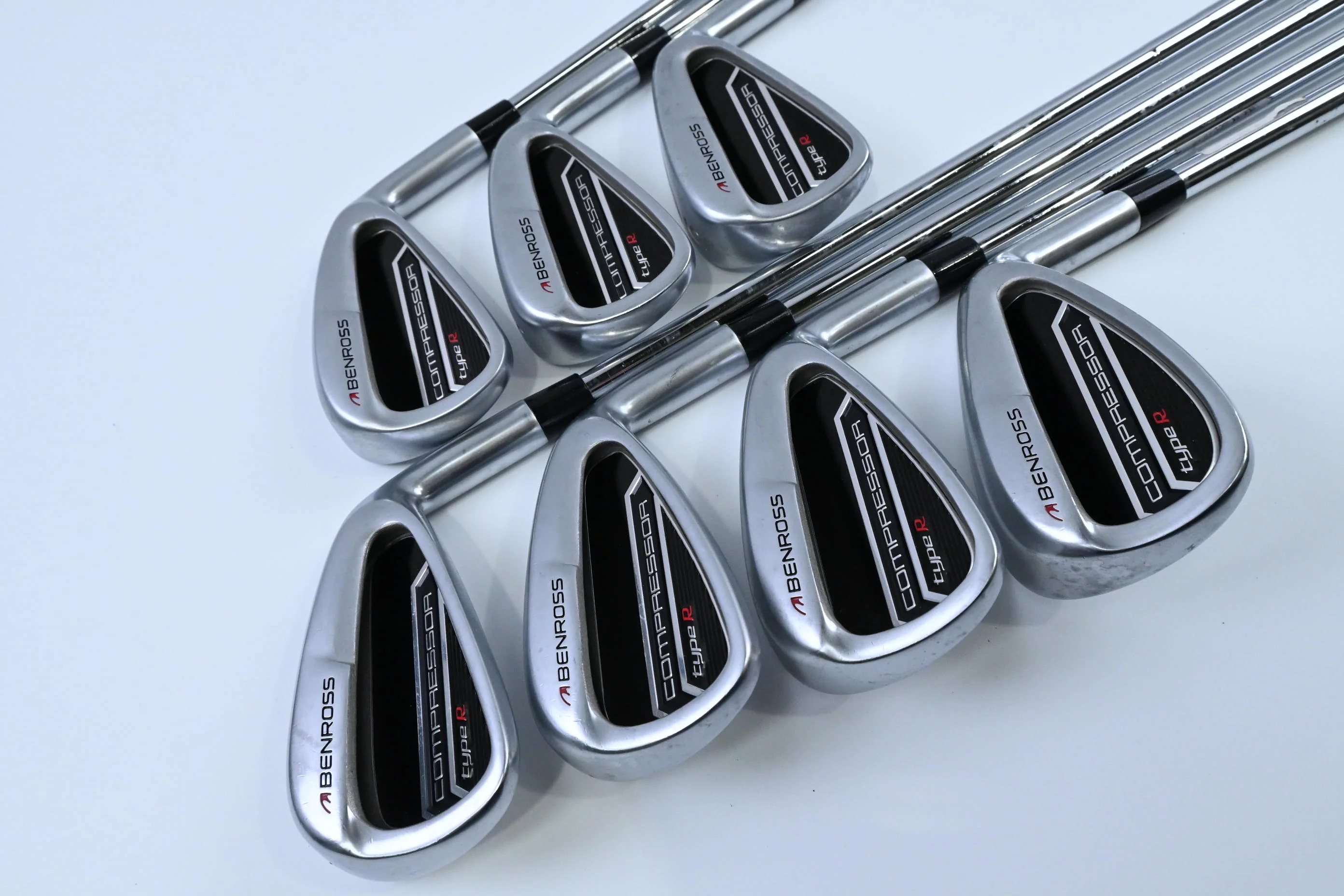 Benross HTX Compressor Type R Irons / 4-PW / Regular Flex KBS Tour 90 Shafts - Image 2