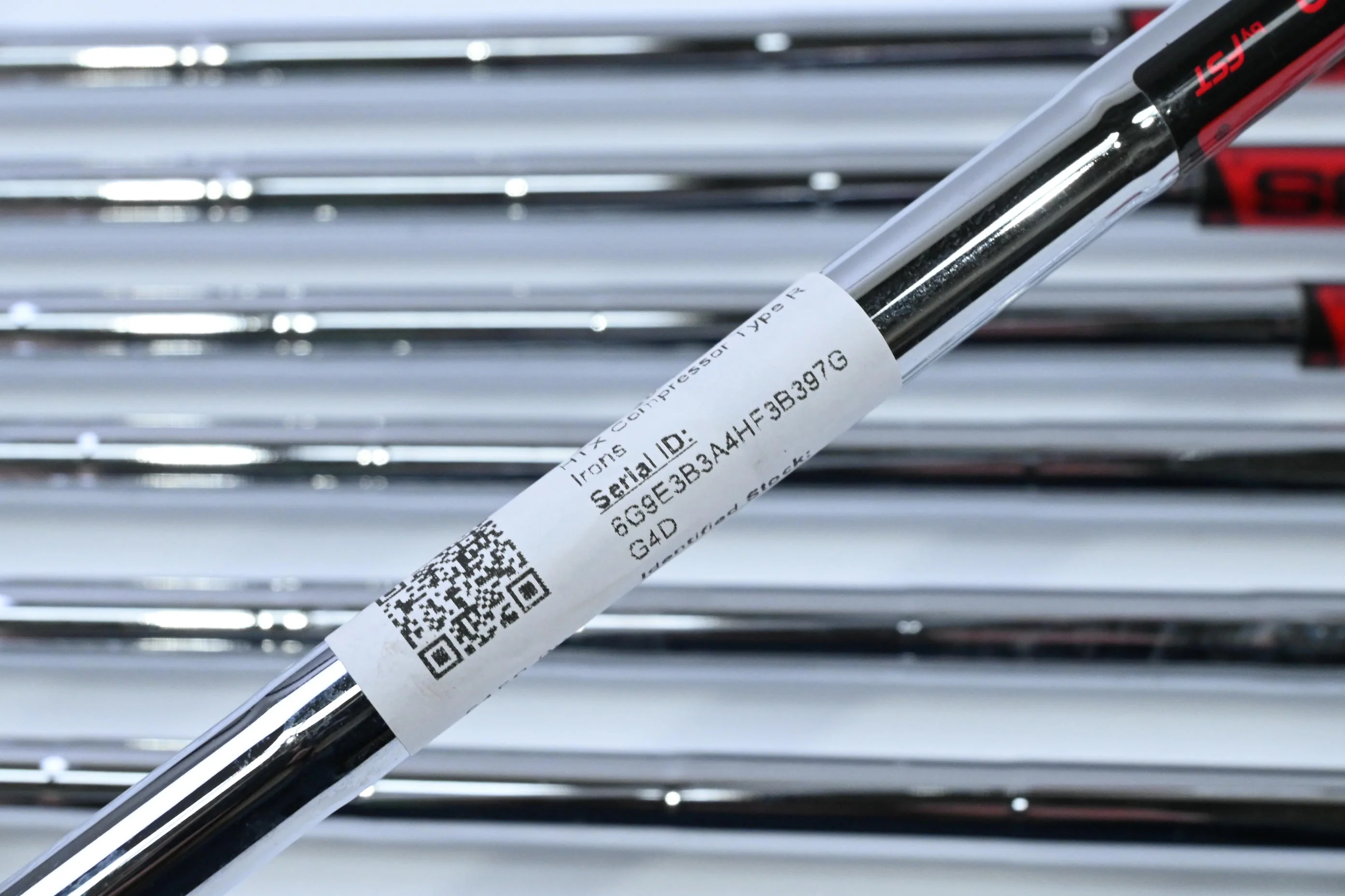 Benross HTX Compressor Type R Irons / 4-PW / Regular Flex KBS Tour 90 Shafts - Image 6