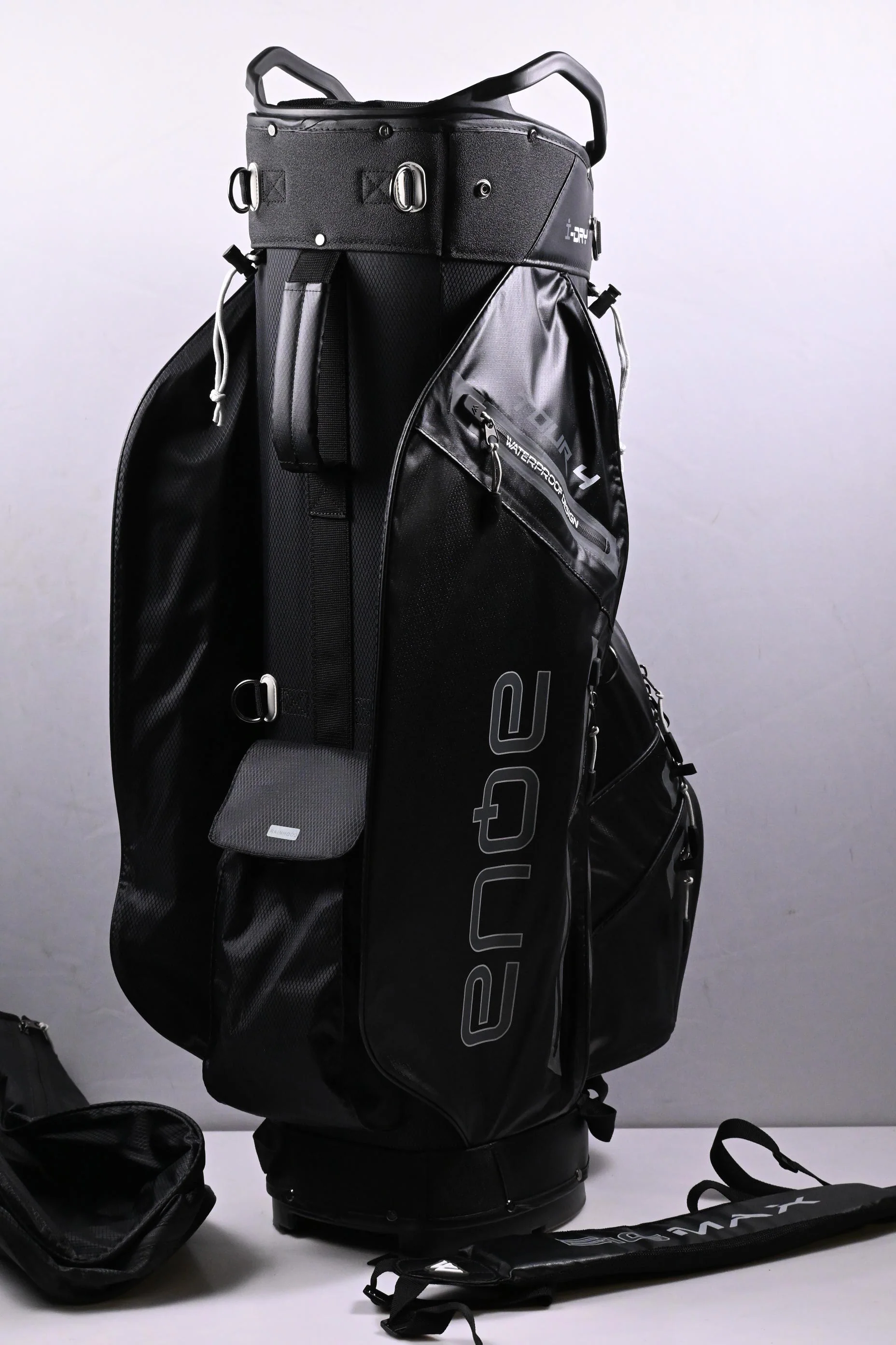 Big Max Tour 4 iDry Cart Bag / 14-Way Divider / Black - Image 4