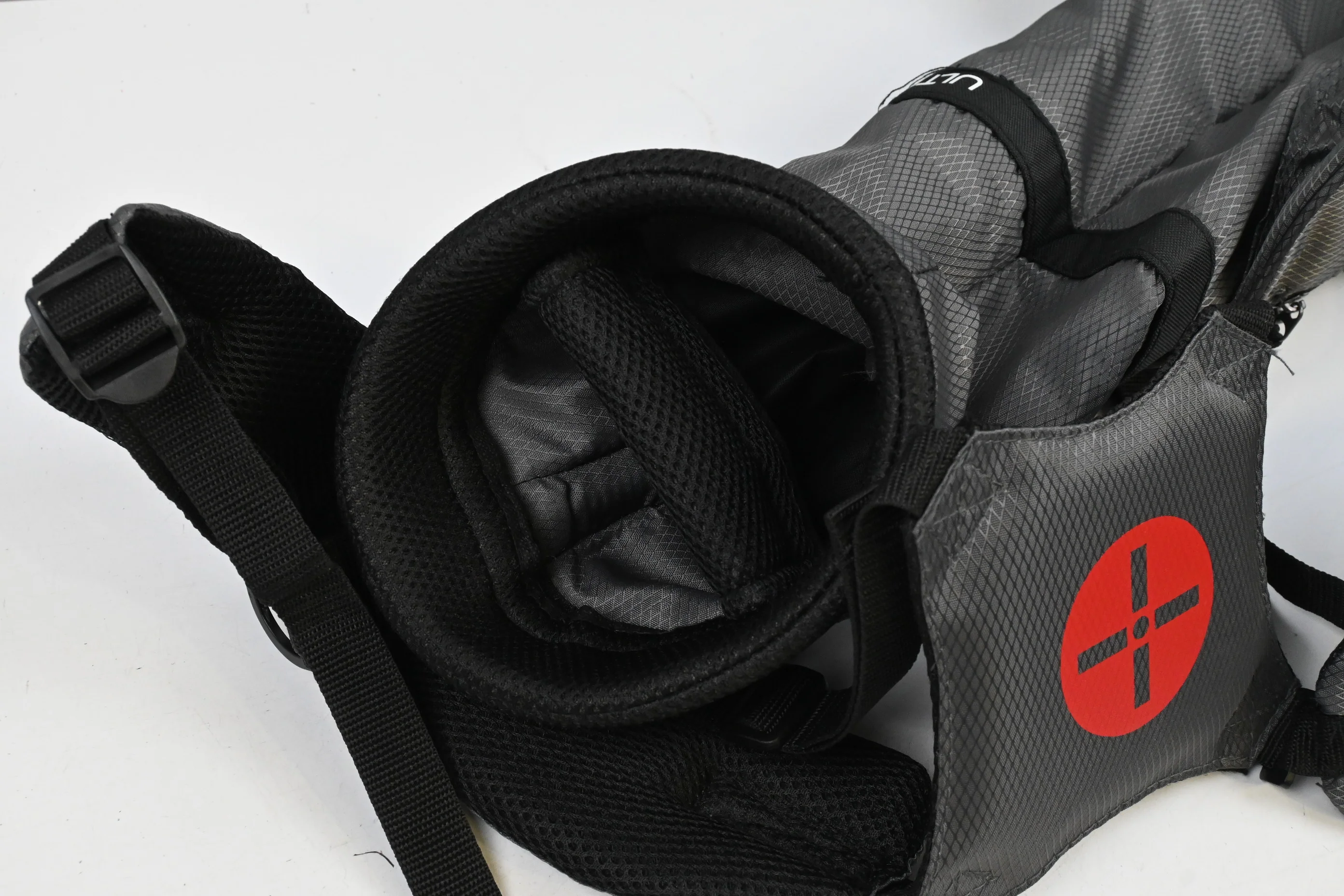 Big Max Stand Bag / 2-Way Divider / Grey, White, Red - Image 4