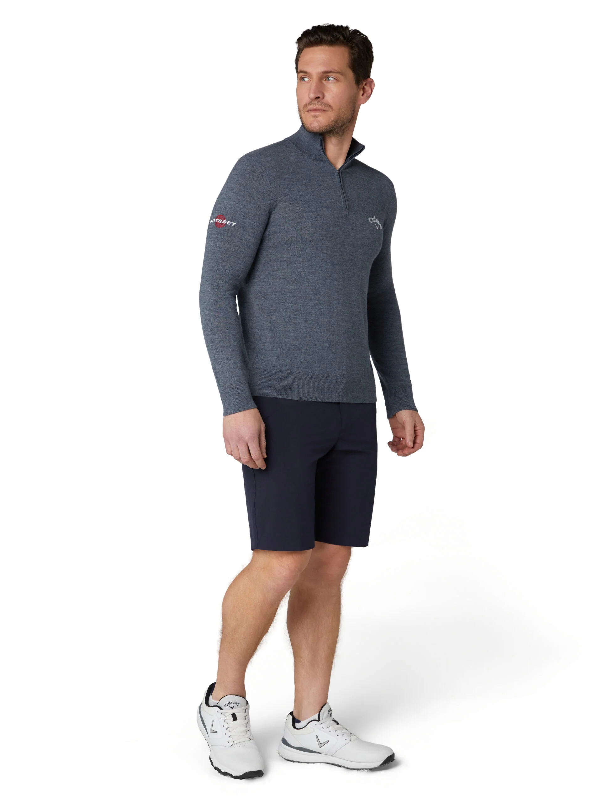 Callaway 1/4 Zip Merino Blend Sweater - Image 16