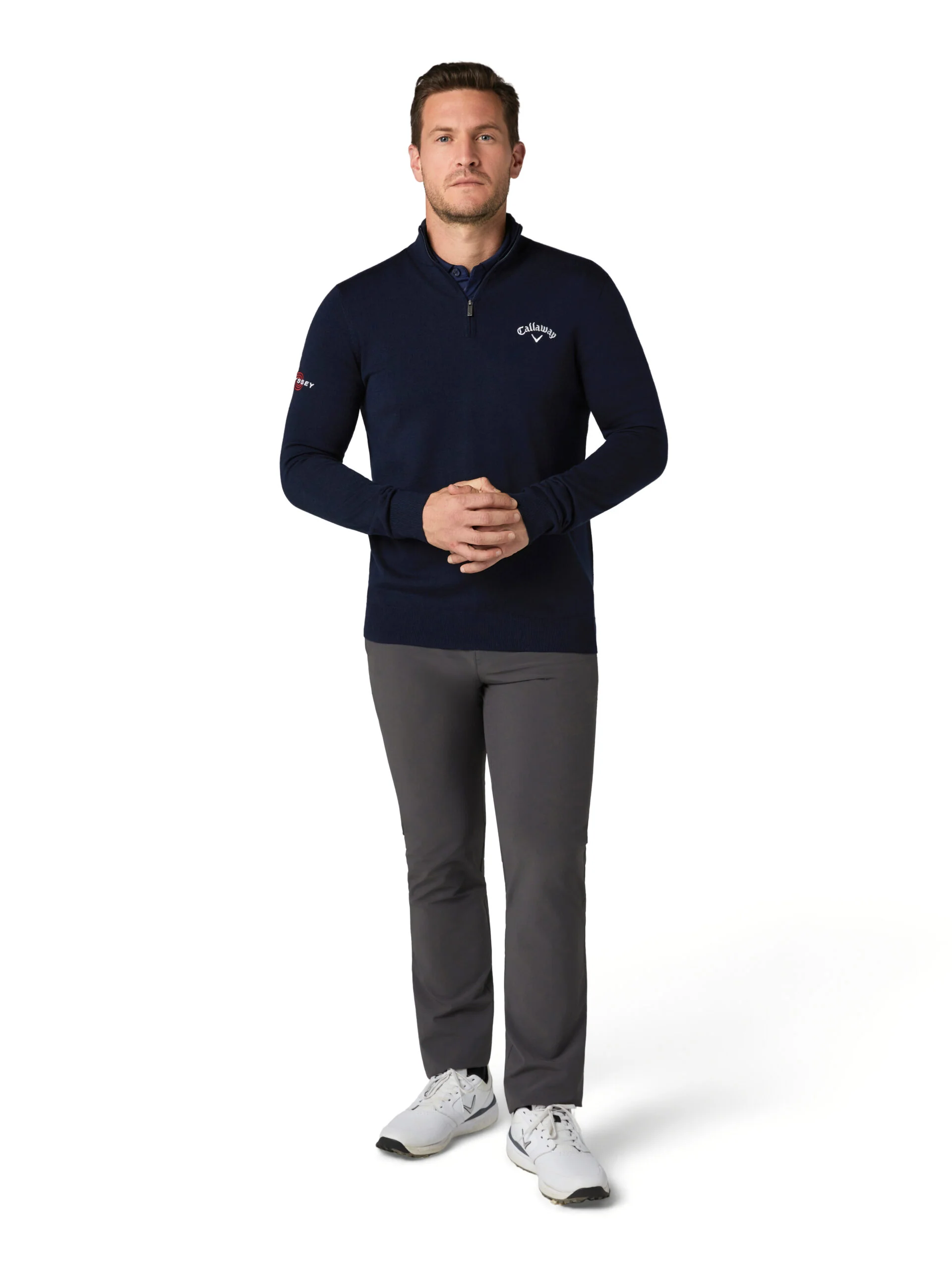 Callaway 1/4 Zip Merino Blend Sweater - Image 3