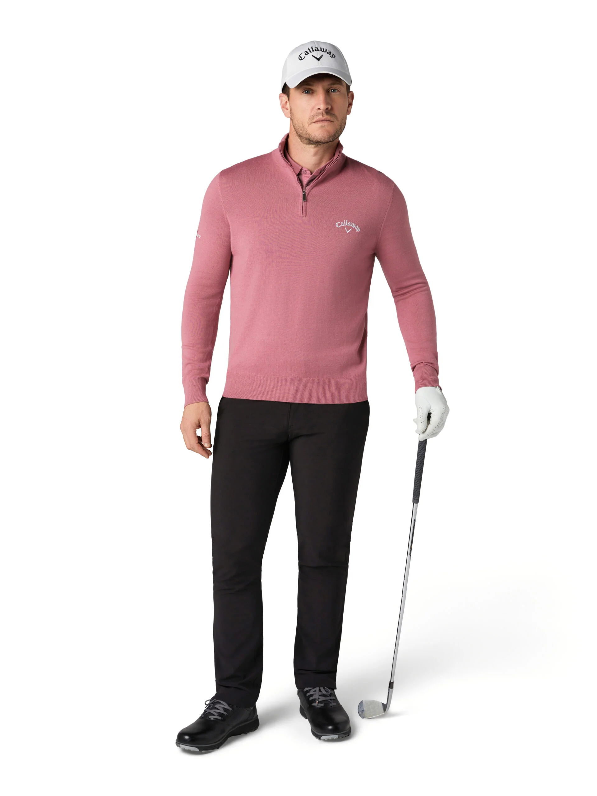 Callaway 1/4 Zip Merino Blend Sweater - Image 6