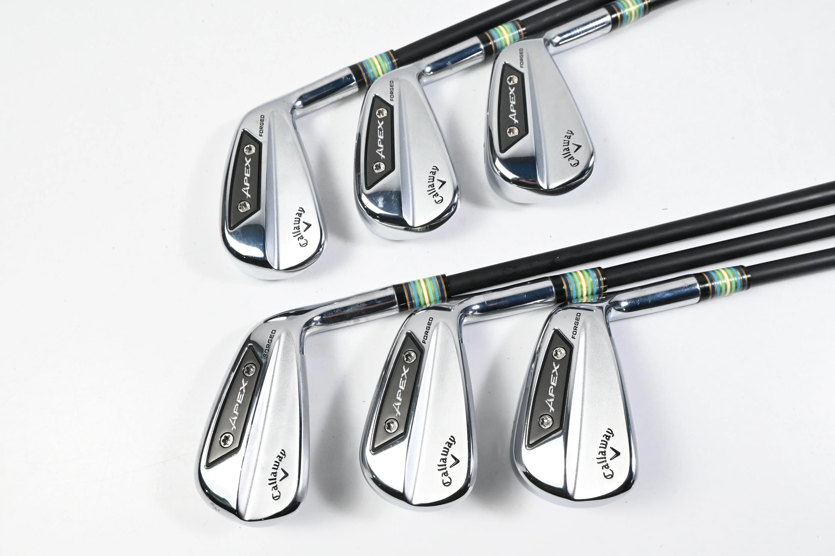 Callaway Apex Ai150 Irons / 5-PW / Stiff Flex Catalyst 80 Shafts - Image 2