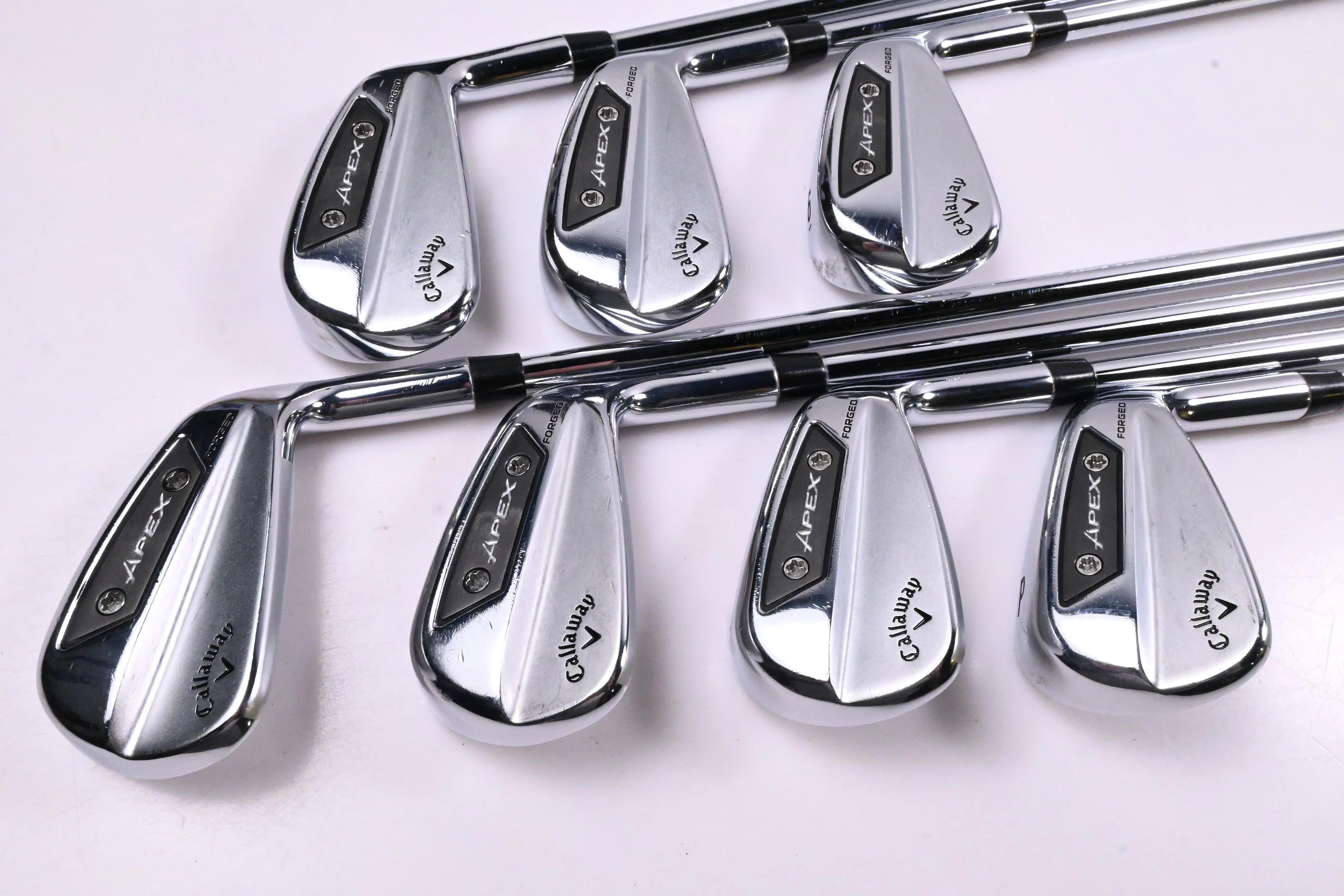 Callaway Apex Ai150 Irons / 4-PW / Stiff Flex N.S.Pro Modus³ Tour 120 Shafts - Image 2