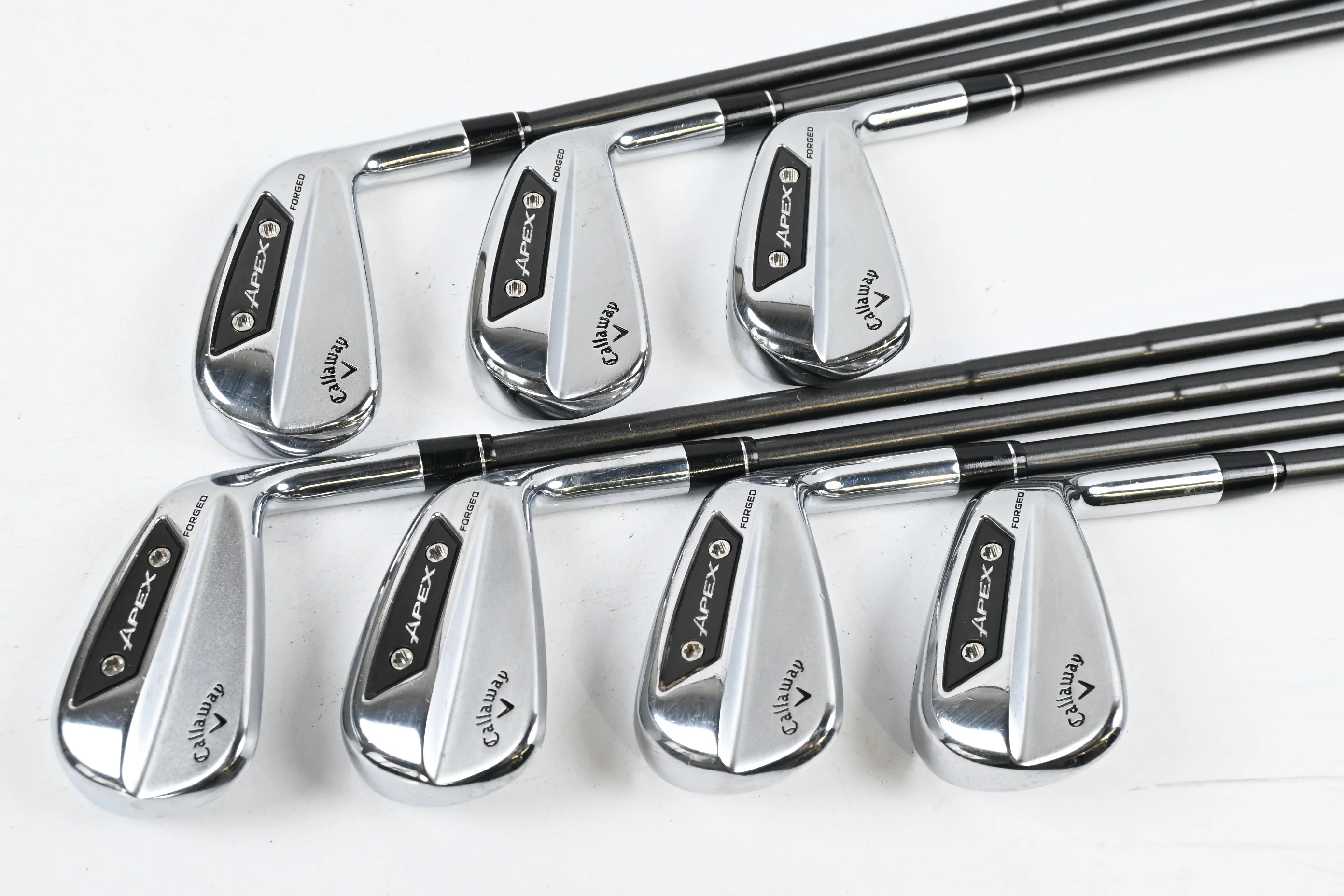 Callaway Apex Ai150 Irons / 4-PW / Stiff Flex Dynamic Gold S400 115 Shafts - Image 2