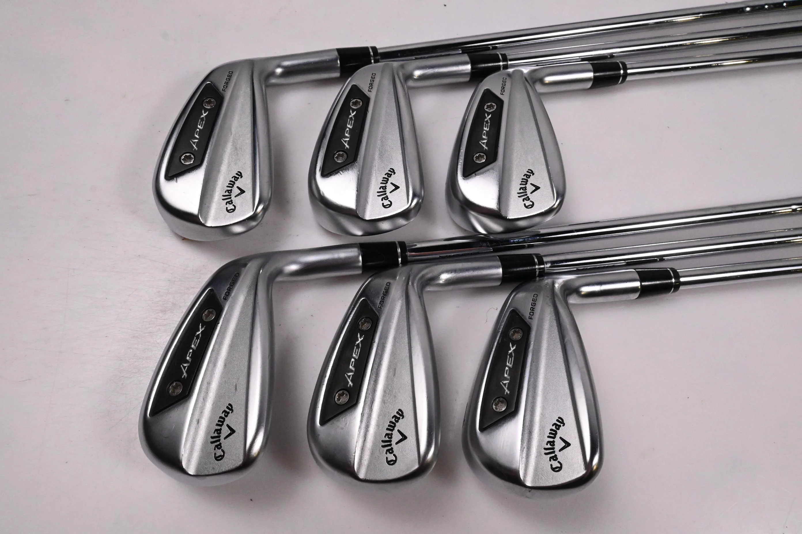 Callaway Apex Ai200 Irons / 6-PW+GW / Stiff Flex AMT Red S300 Shafts - Image 2