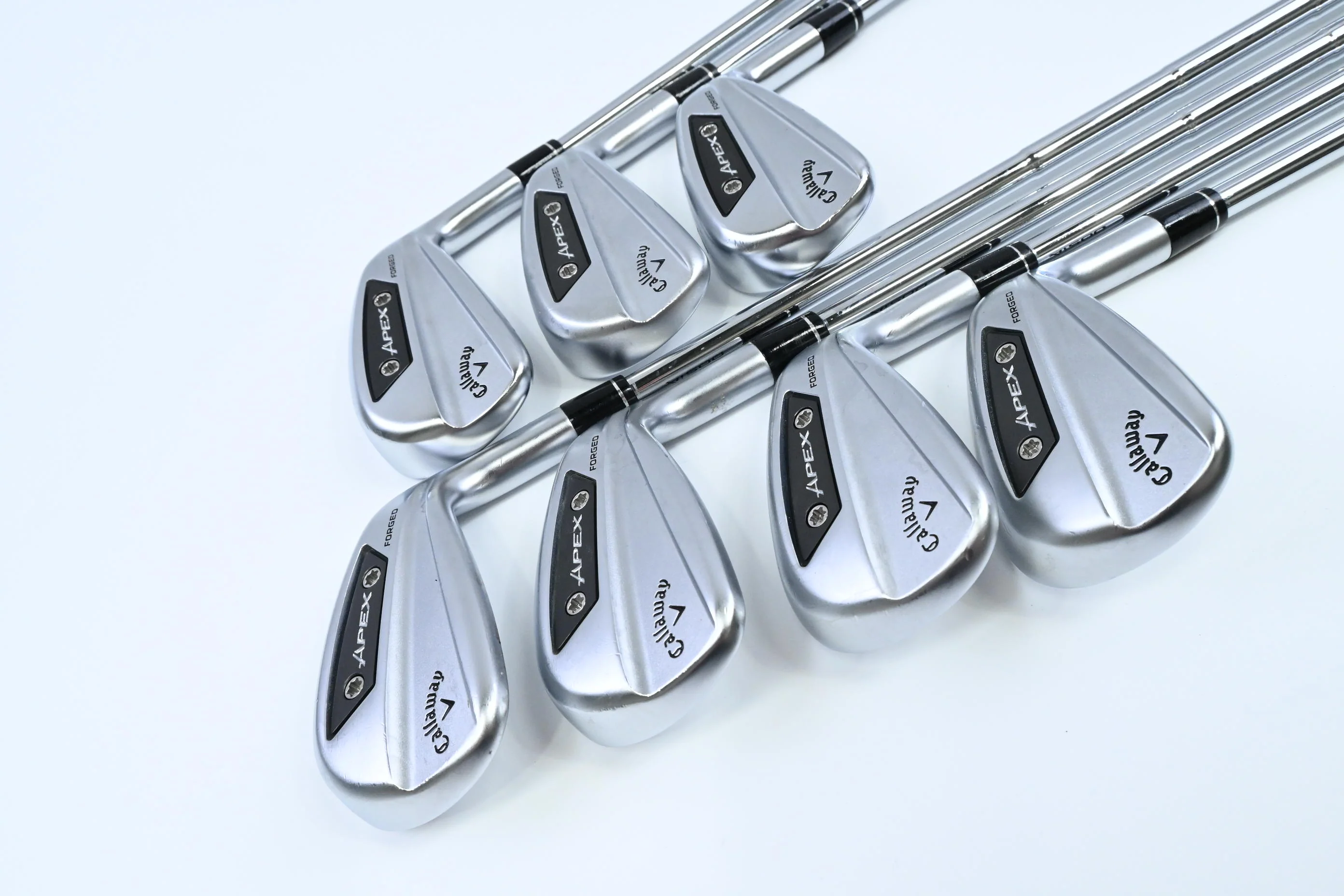 Callaway Apex Ai200 Irons / 5-PW+AW / Stiff Flex Dynamic Gold 90 S300 Shafts - Image 2