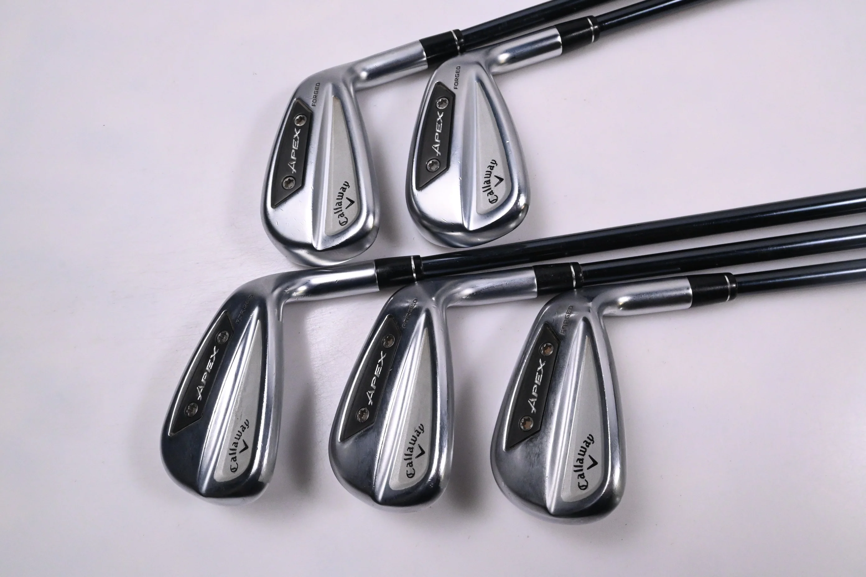 Callaway Apex Ai300 Irons / 7-PW+GW / Senior Flex UST Recoil Dart HDC 70 Shafts - Image 2