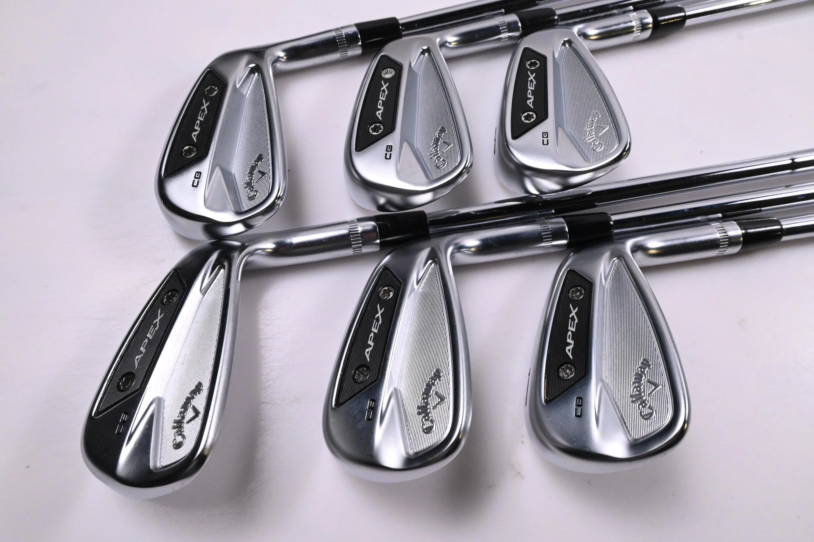 Callaway Apex CB 24 Irons / 6-PW+GW / Stiff Flex Dynamic Gold S400 Shafts - Image 2