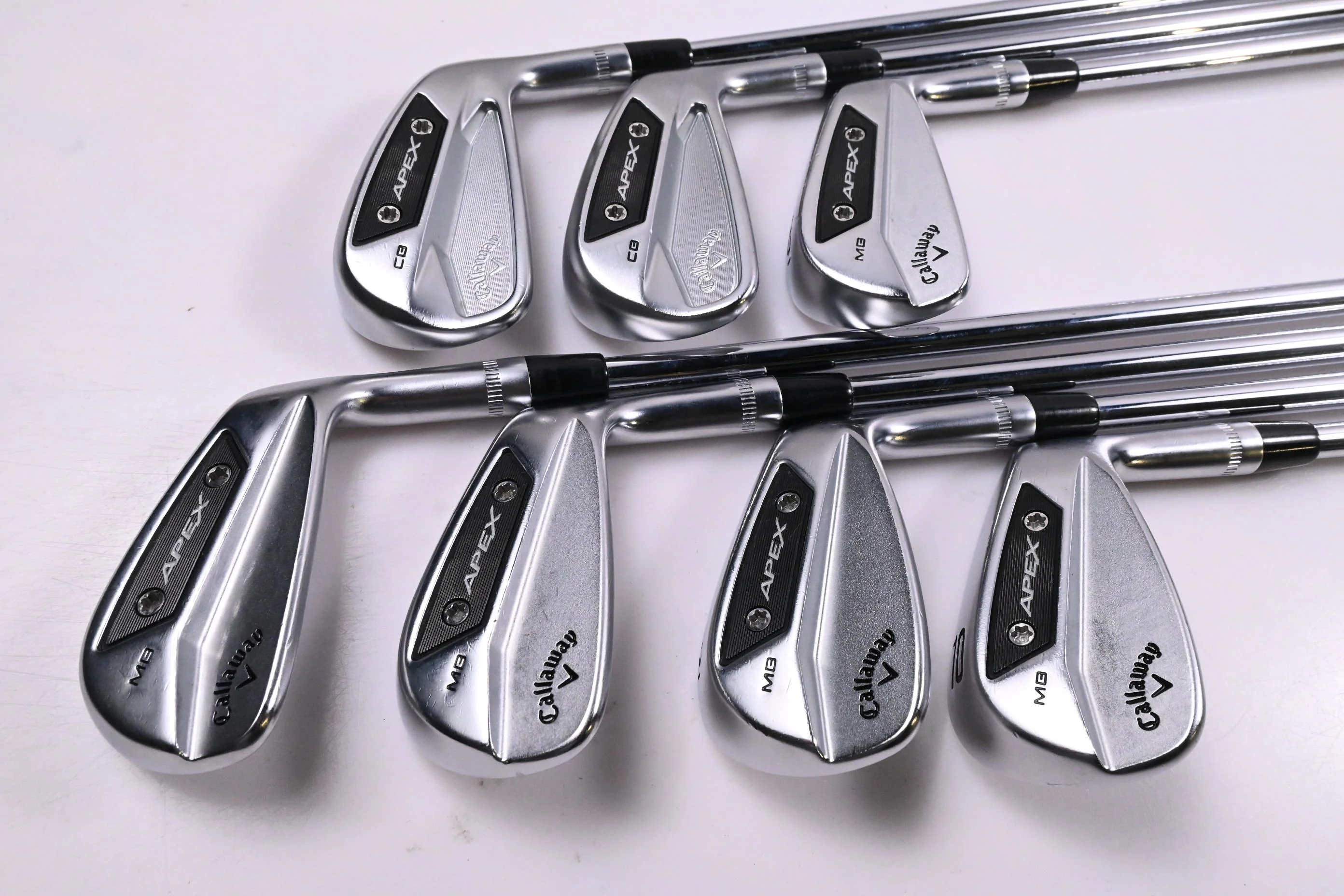 Callaway Apex CB/MB 24 Irons / 4-PW / X-Flex N.S.Pro Modus³ Tour 120 Shafts - Image 2