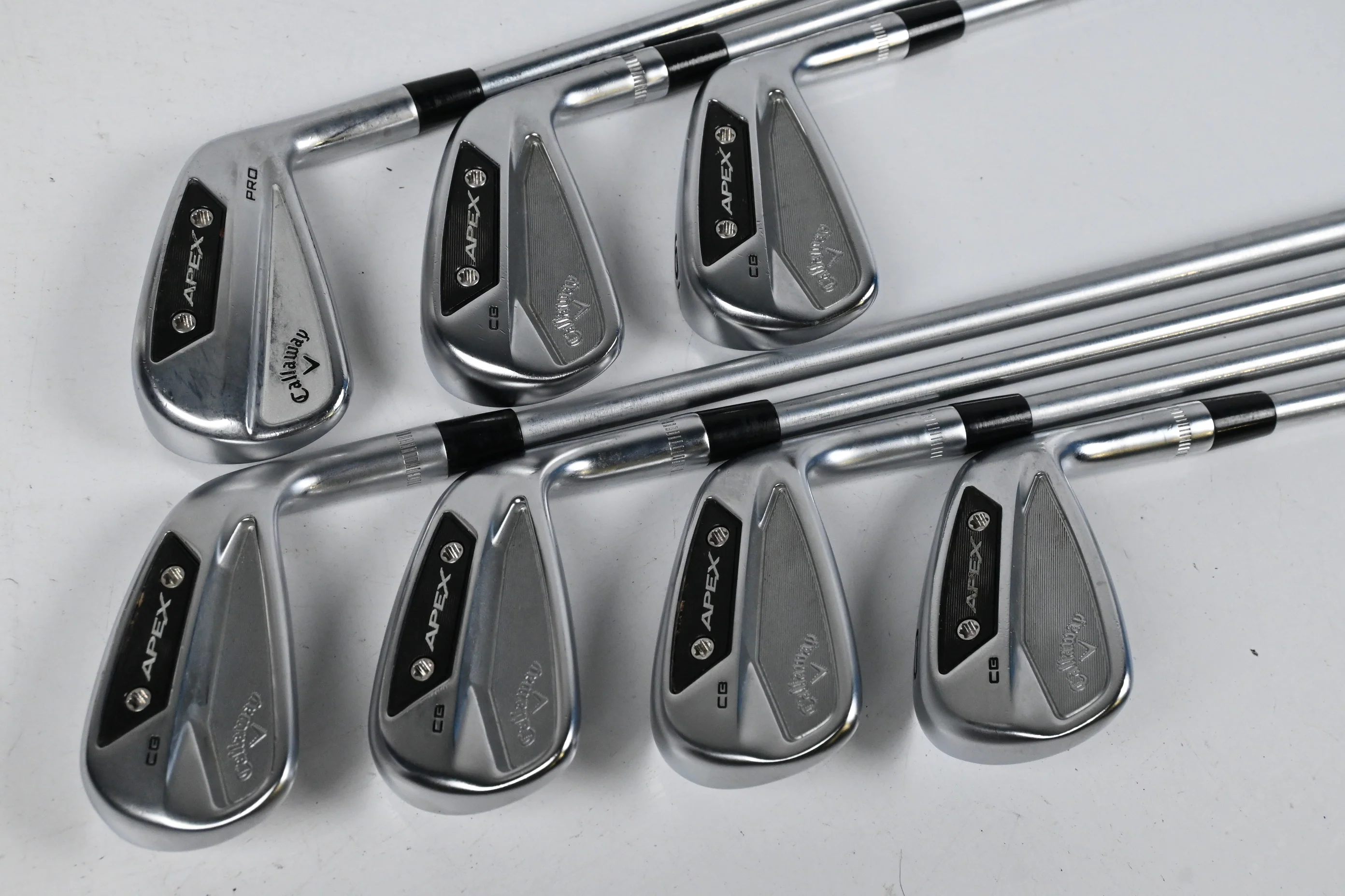 Callaway Apex CB 24 Irons / 4-PW / Stiff Flex Project X IO 110 Shafts - Image 2