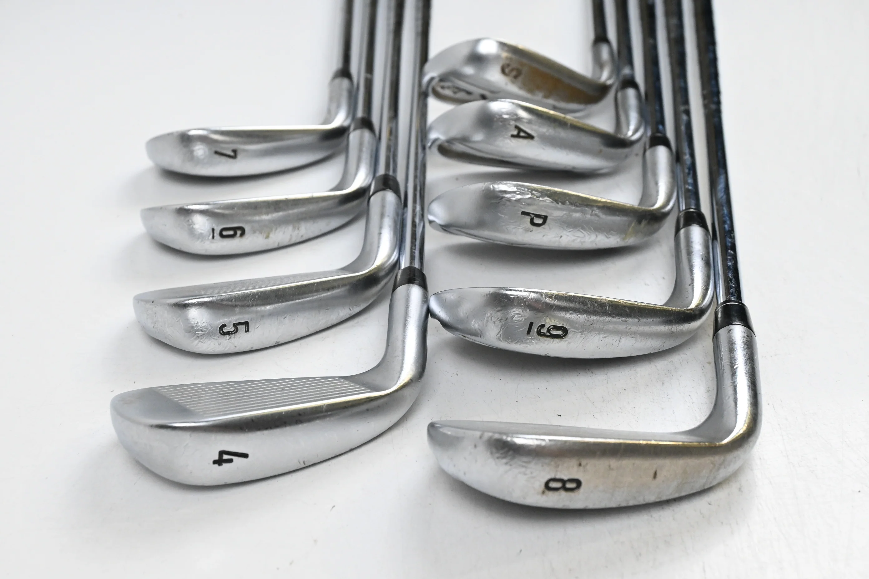 Callaway Apex CF16 Irons / 4-PW+GW+SW / Stiff Flex XP 95 R300 Shafts - Image 4