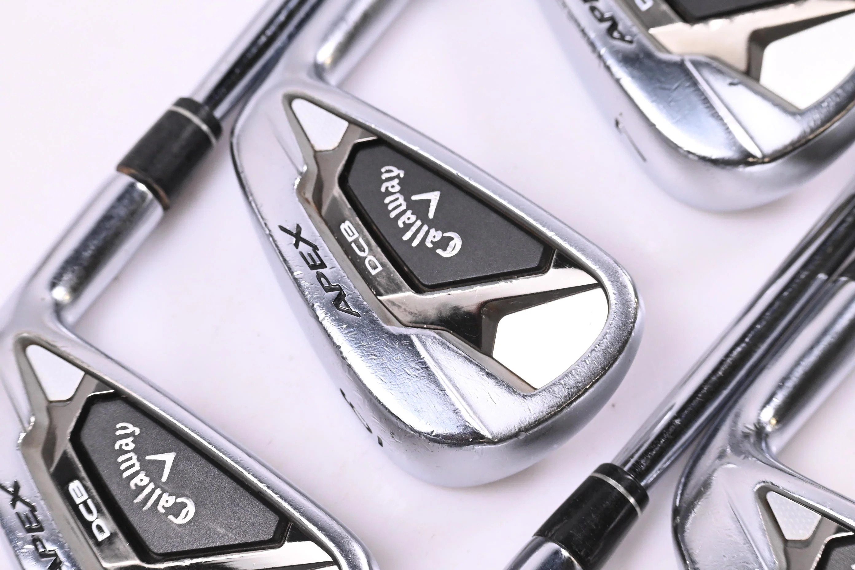 Callaway Apex DCB Irons / 5-PW / Stiff Flex Rifle Tour Flighted 105 Shafts
