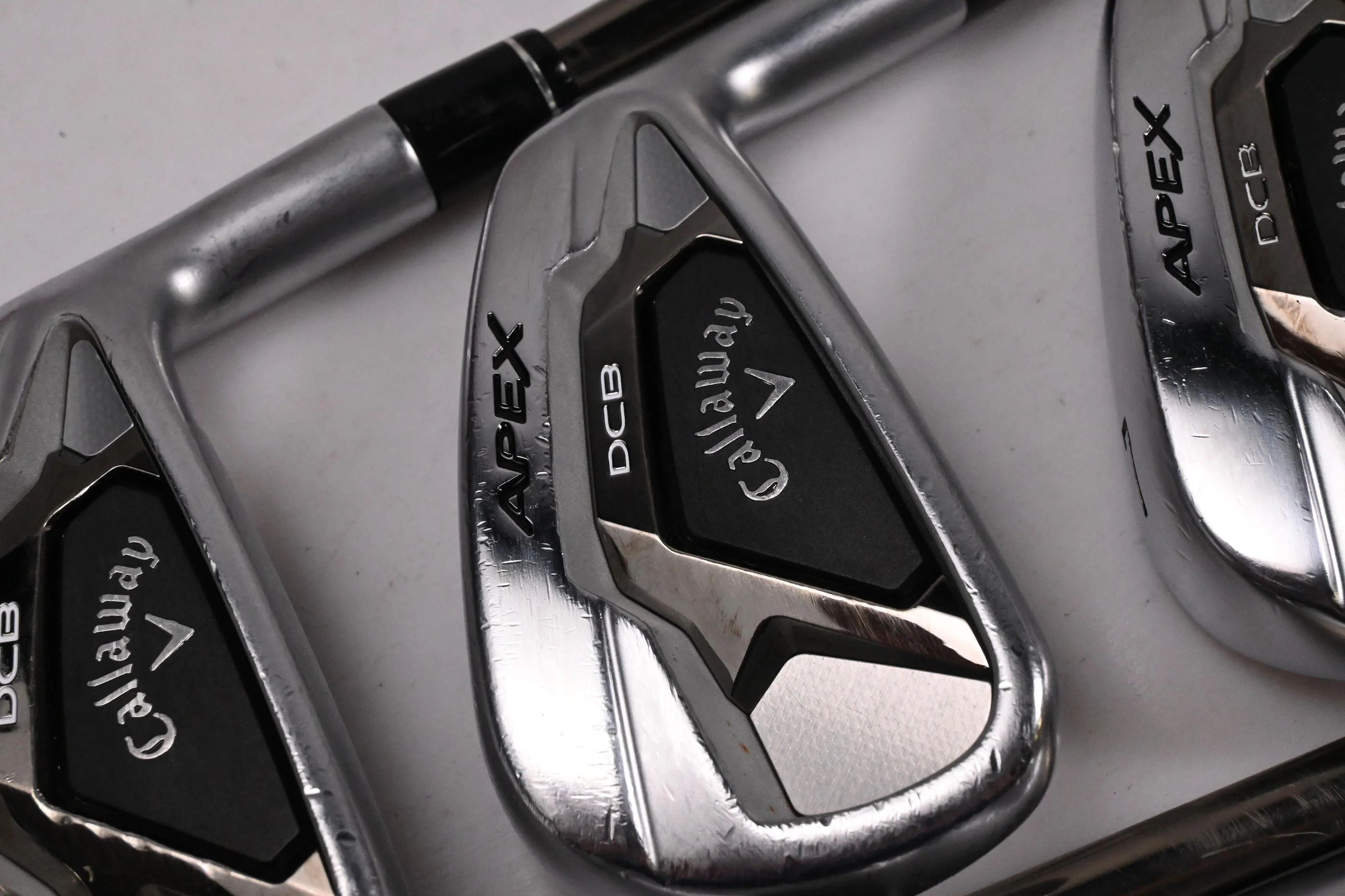 Callaway Apex DCB Irons / 5-PW+GW / Regular Flex UST Recoil ESX460 Shafts