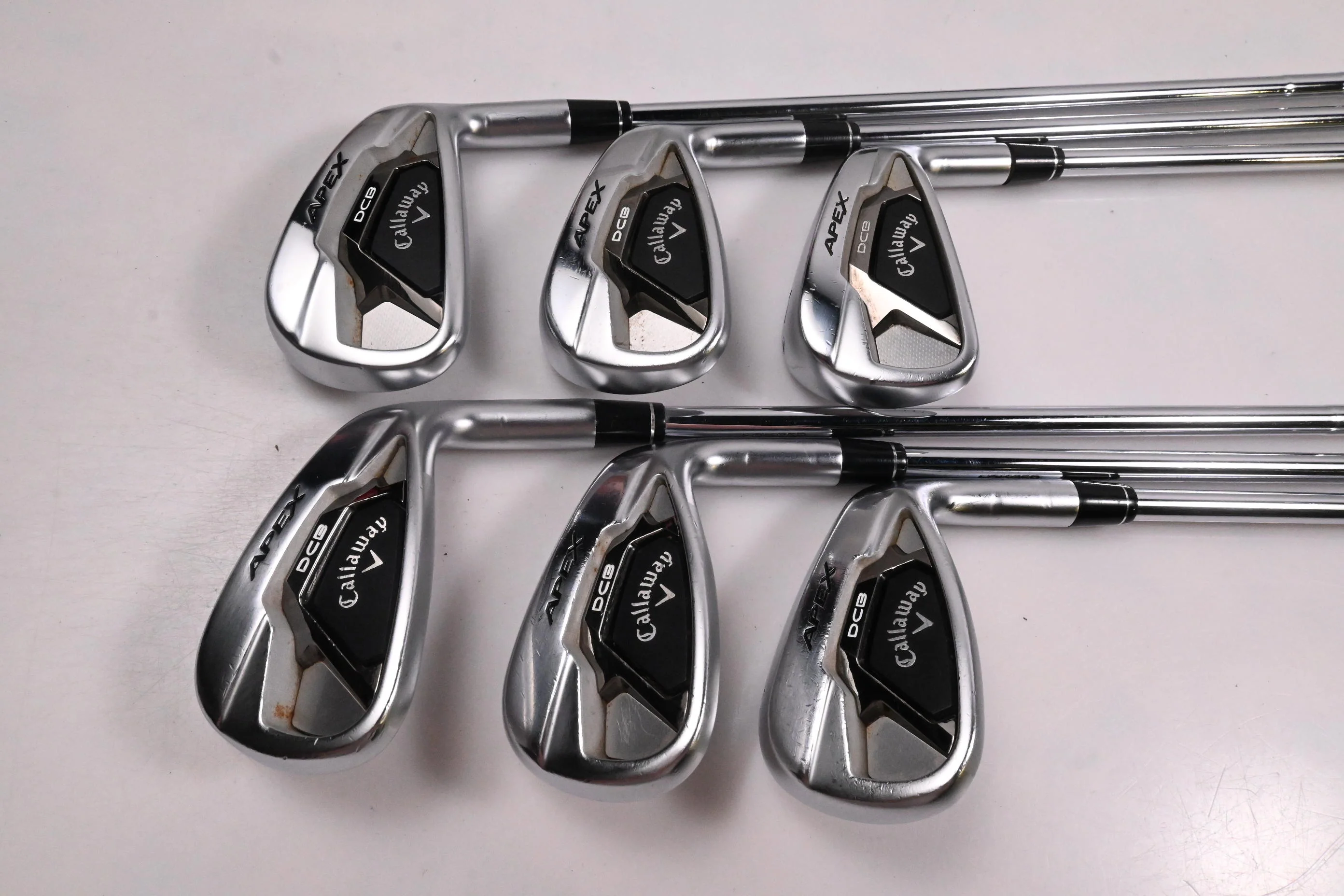 Callaway Apex DCB Irons / 6-PW+GW / Regular Flex Elevate ETS 85 Shafts - Image 2