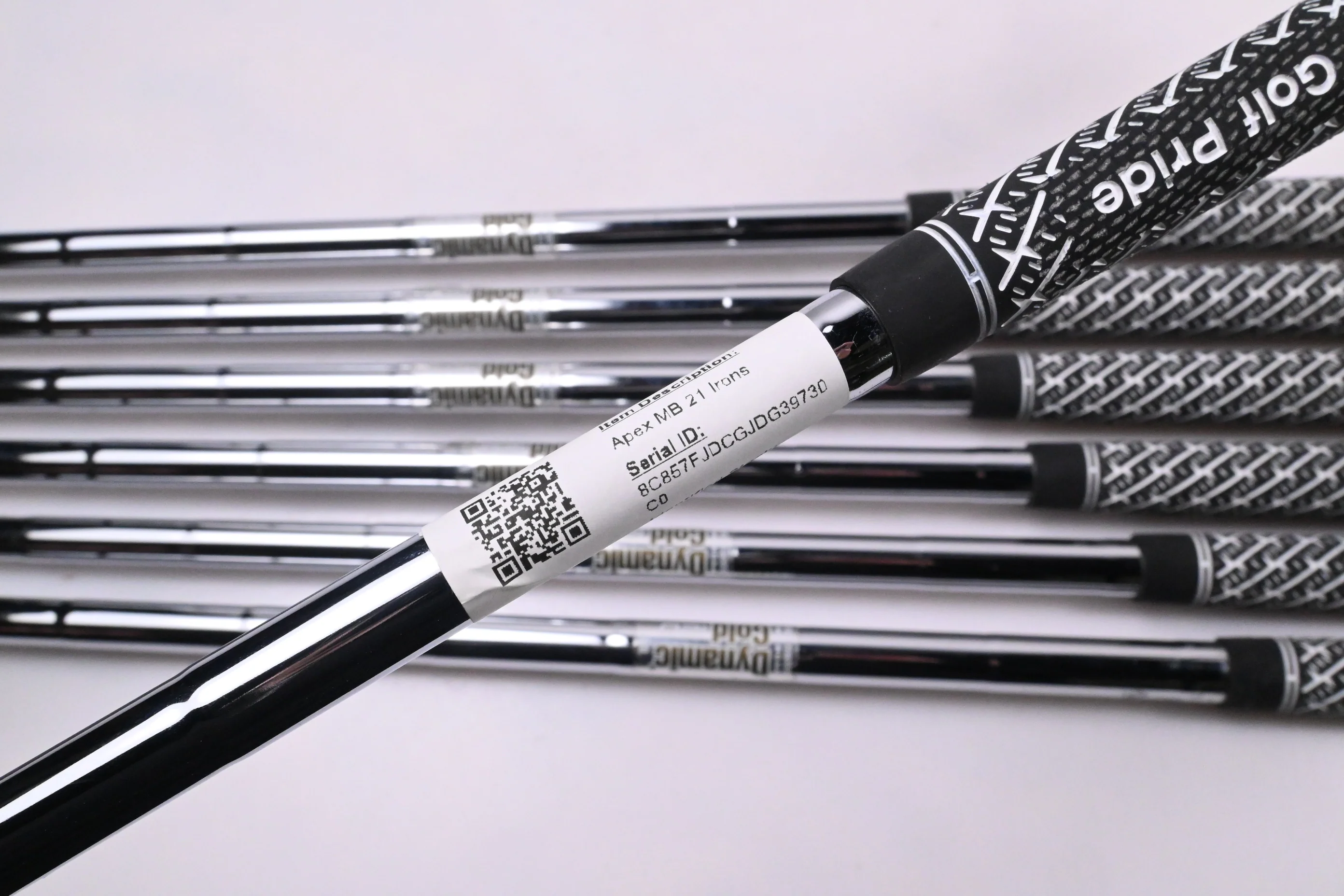Callaway Apex MB 21 Irons / 4-PW / Stiff Flex Dynamic Gold 120 S300 Shafts - Image 6