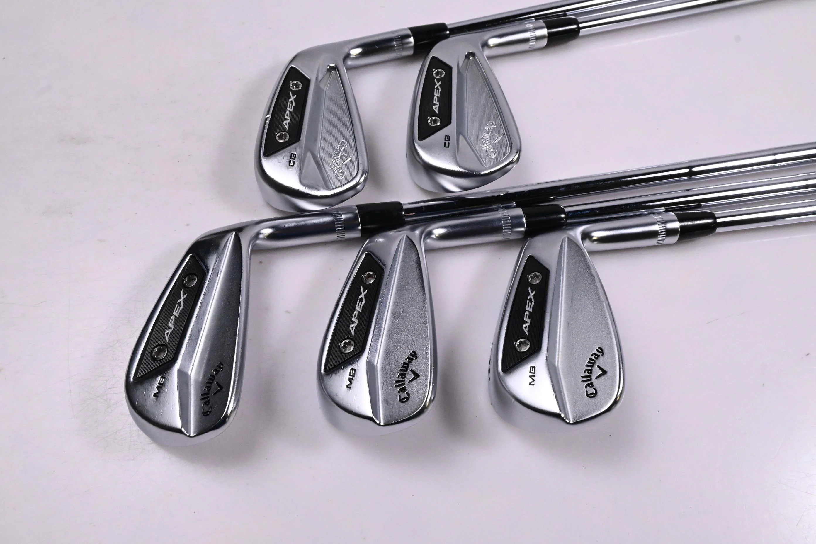 Callaway Apex CB/MB 24 Irons / 5-9i / X-Flex Dynamic Gold X100 Shafts - Image 2