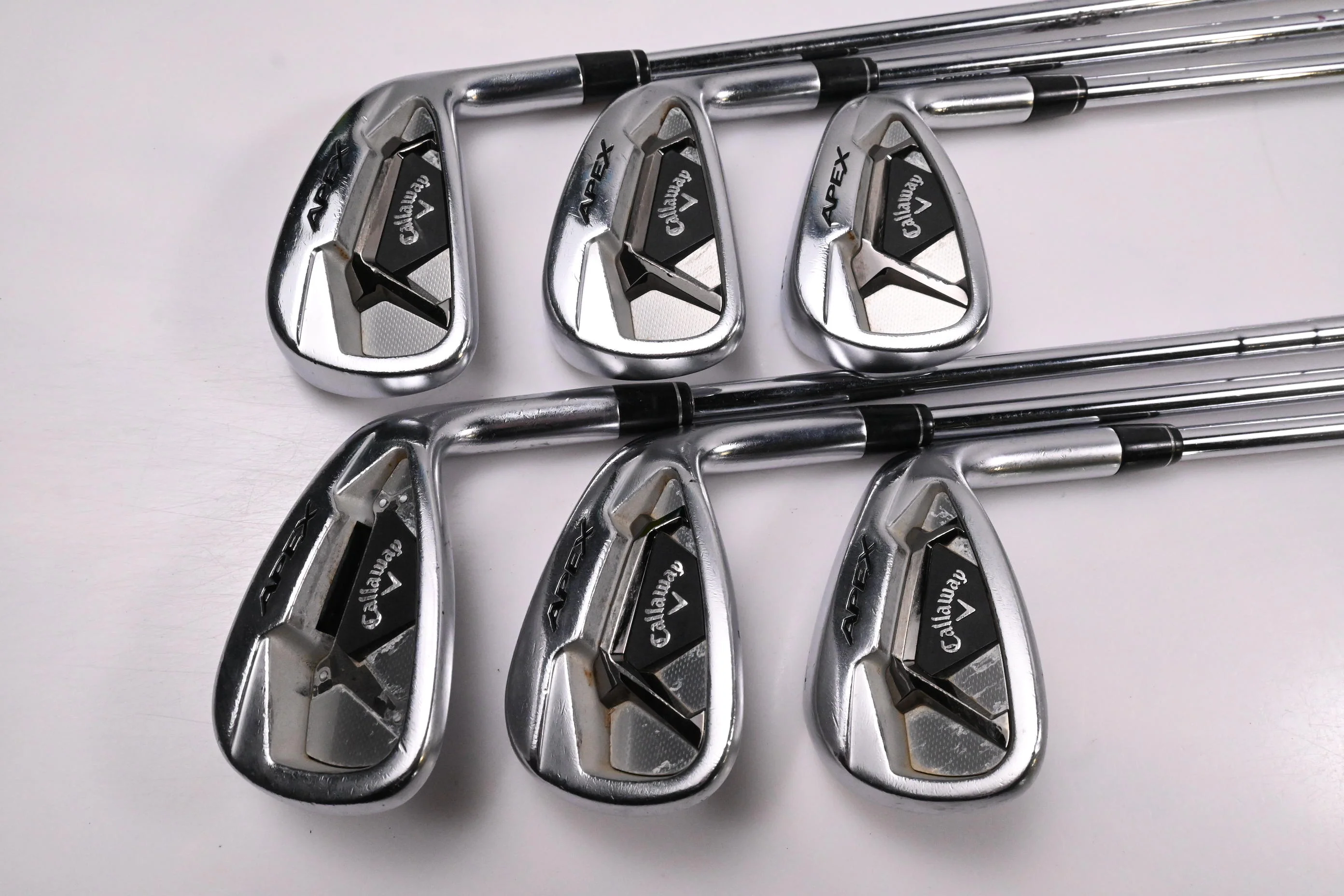 Callaway Apex 21 Irons / 6-PW+GW / Stiff Flex Elevate ETS 85 Shafts - Image 2