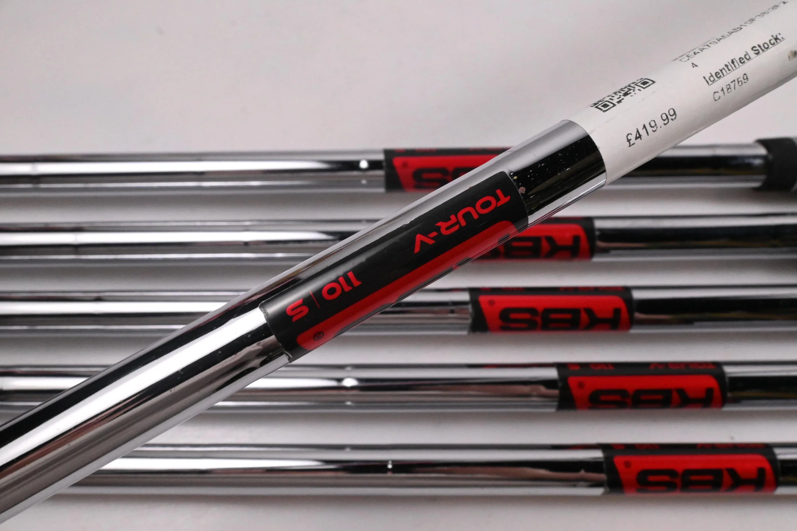 Callaway Apex Pro 21 Irons / 4-9i / Stiff Flex KBS Tour-V 110 Shafts - Image 5