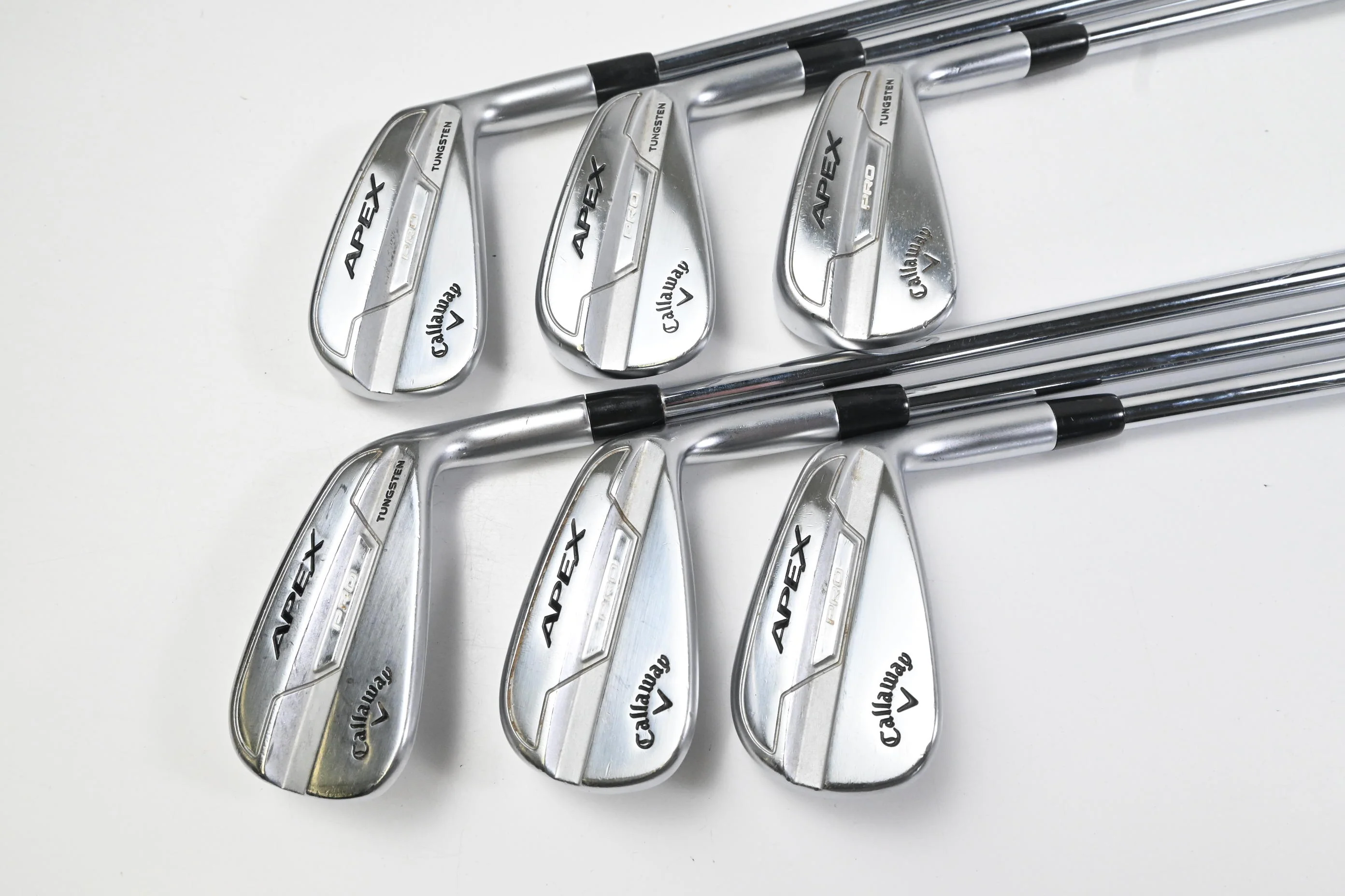Callaway Apex Pro 21 Irons / 4-PW / Stiff Flex Project X Precision Rifle Shafts - Image 2
