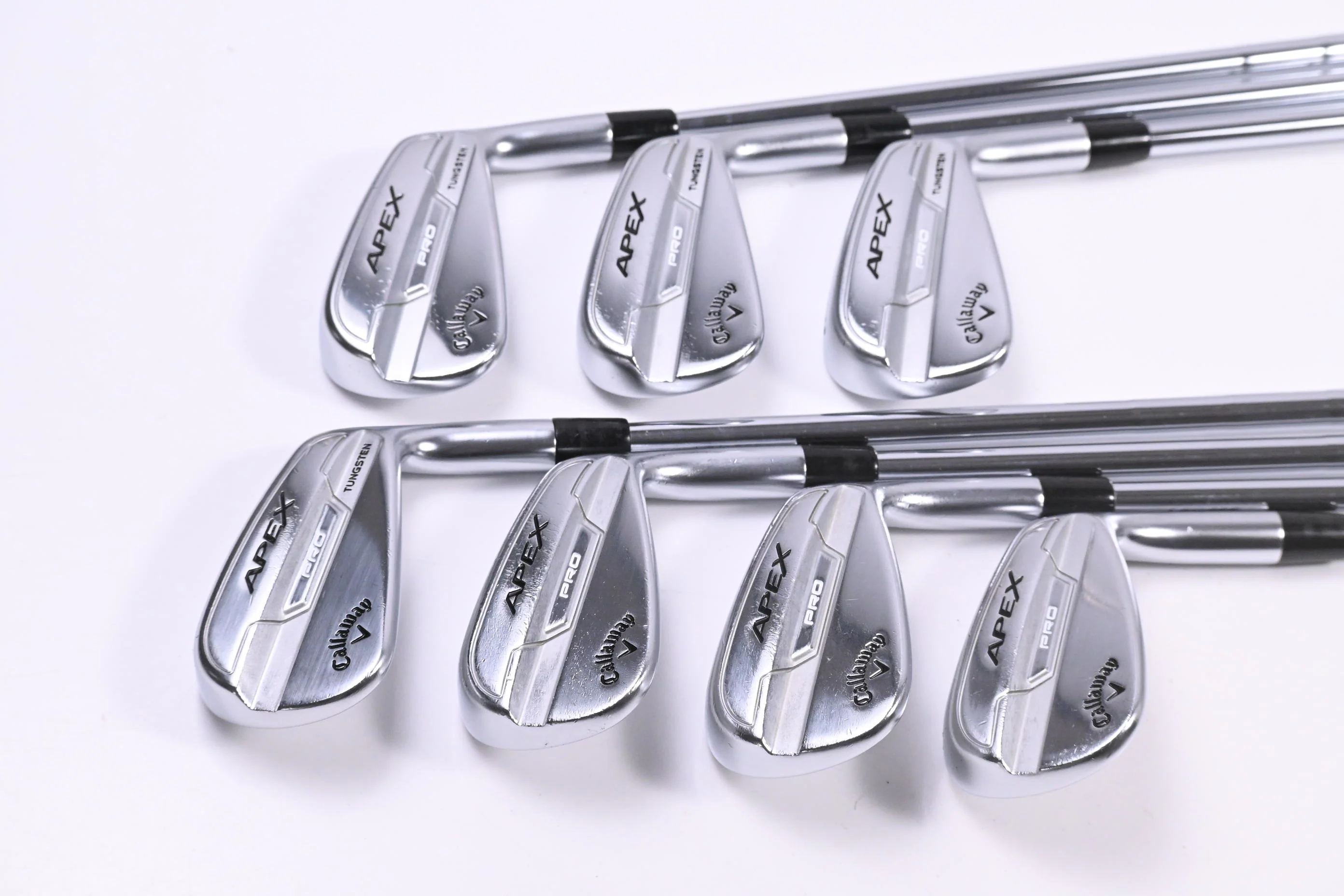 Callaway Apex Pro 21 Irons / 4-PW / Stiff Flex KBS Tour Shafts - Image 2