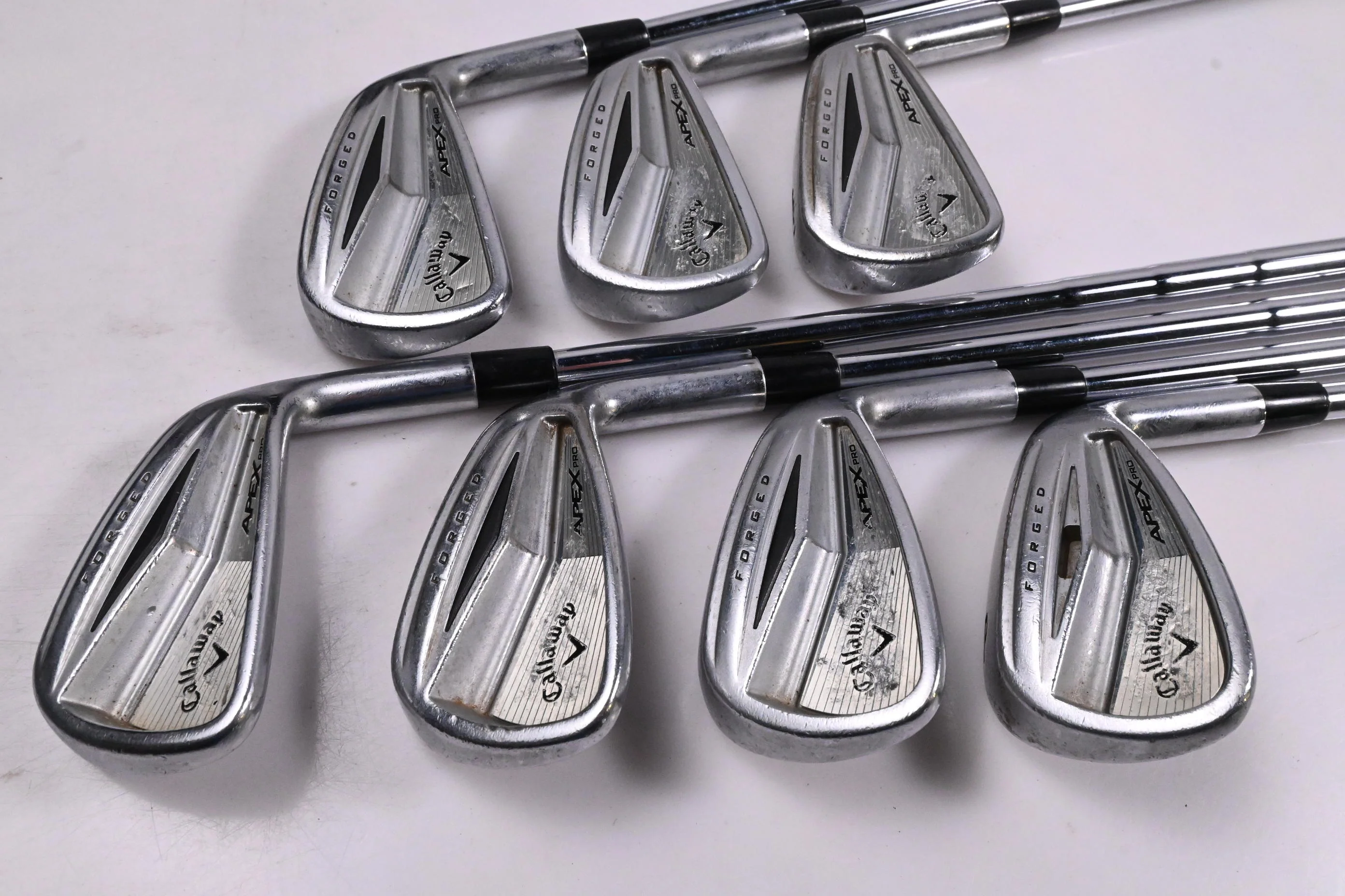 Callaway Apex Pro Forged Irons / 4-PW / Regular Flex KBS Tour-V 100 Shafts - Image 2