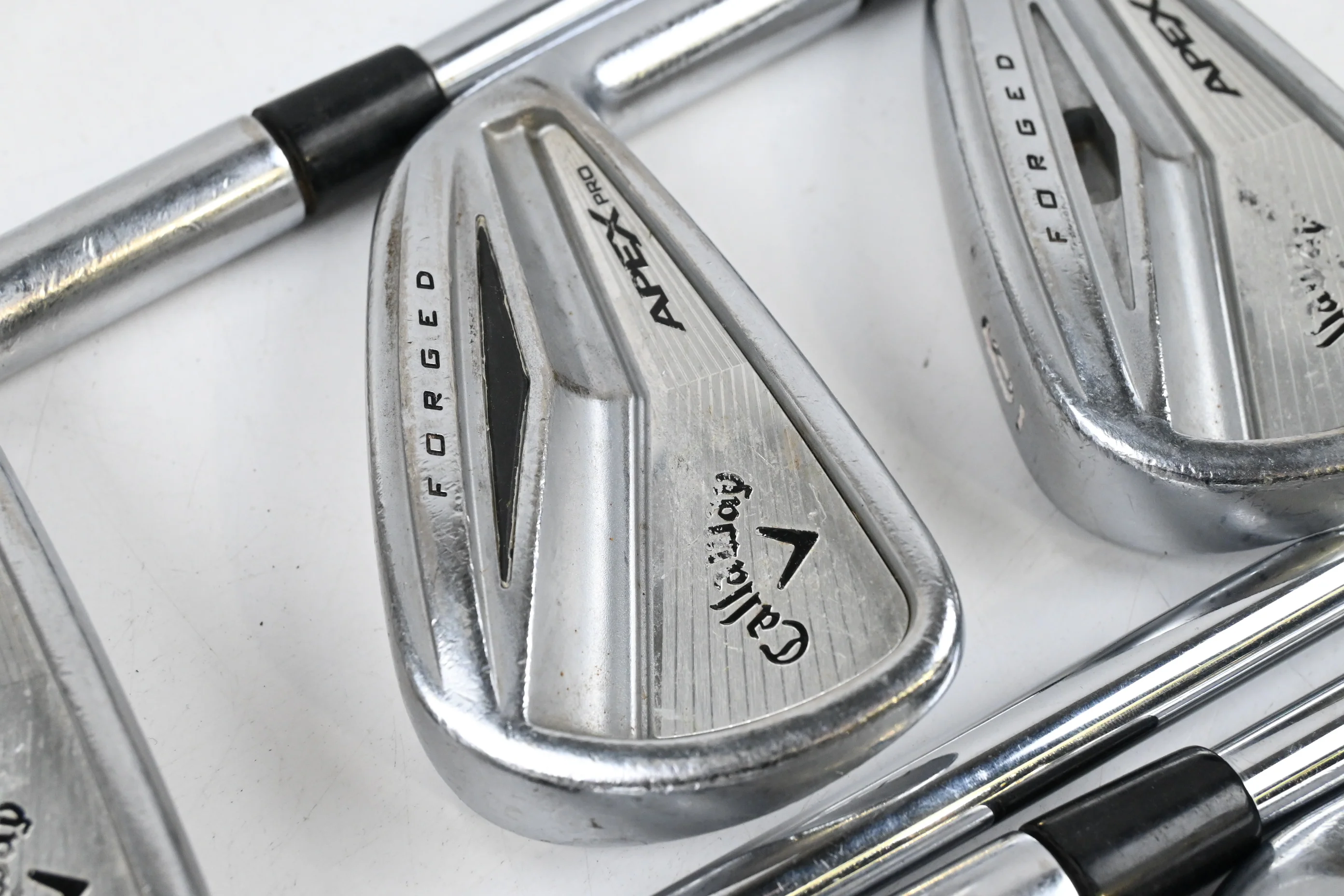 Callaway Apex Pro Forged Irons / 4-PW / Stiff Flex KBS Tour-V 110 Steel Shafts