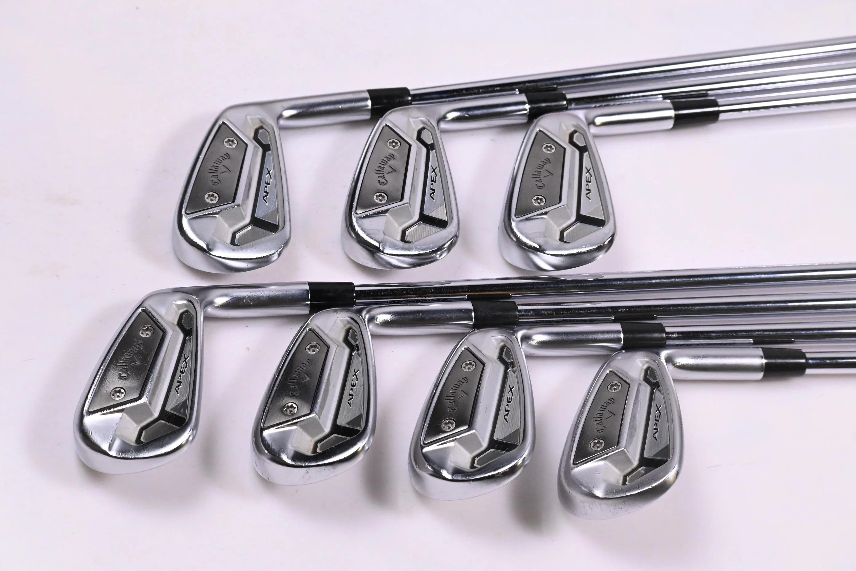 Callaway Apex TCB Irons / 4-PW / Stiff Flex N.S.Pro Modus³ Tour 120 Shafts - Image 2