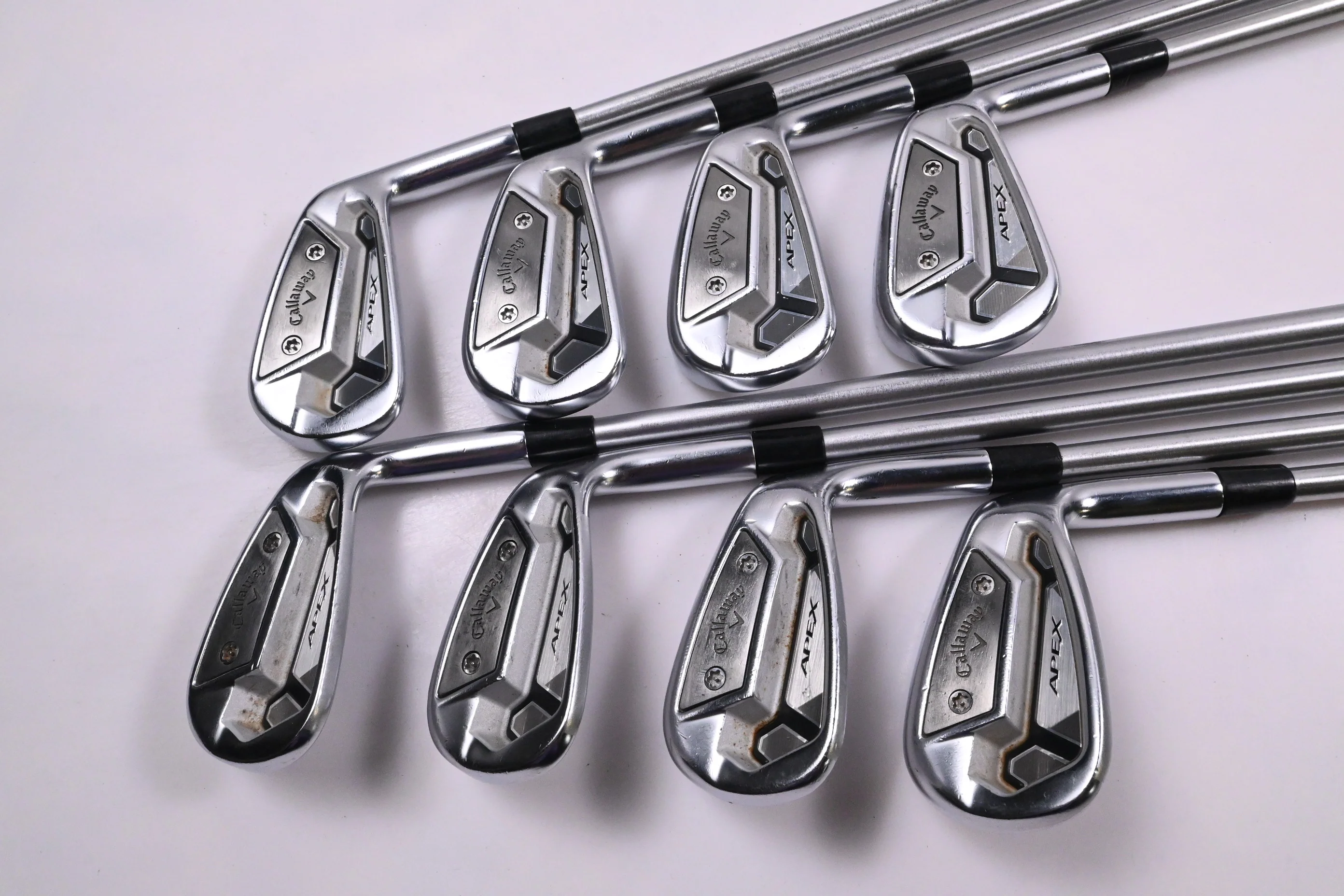 Callaway Apex TCB Irons / 4-PW+GW / X-Flex KBS Tour C-Taper Lite 115 Shafts - Image 2