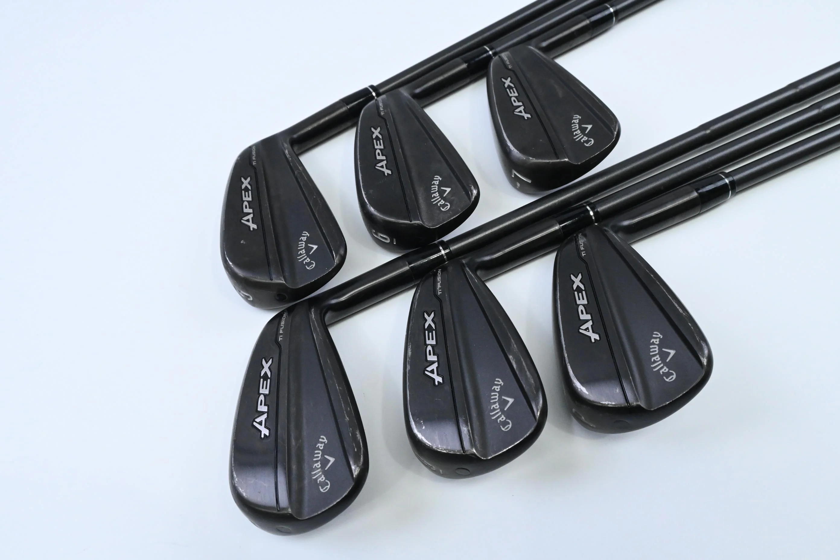 Callaway Apex Ti Fusion Irons / 5-PW / Stiff Flex Dynamic Gold TI 100 S300 - Image 2